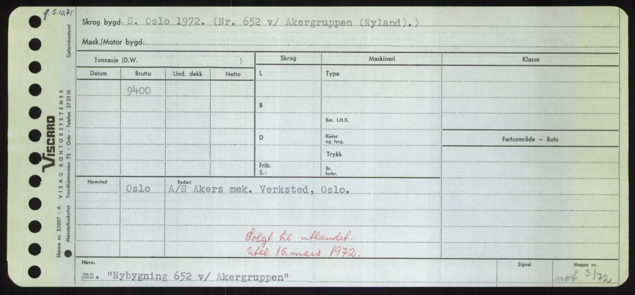 Sjøfartsdirektoratet med forløpere, Skipsmålingen, RA/S-1627/H/Hd/L0027: Fartøy, Norhop-Nør, p. 369