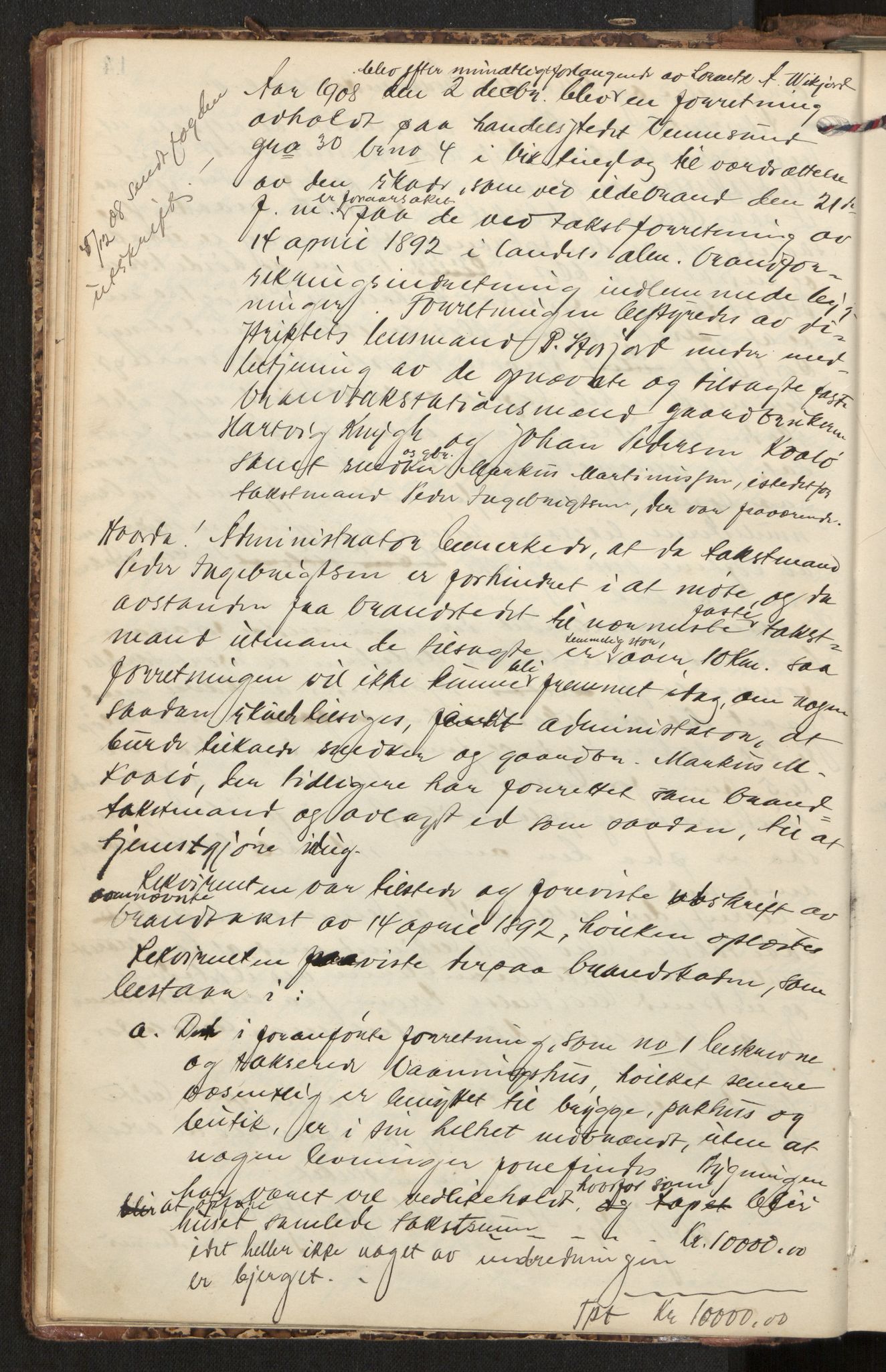 Norges Brannkasse Sømna/Vik, AV/SAT-A-5560/Fa/L0001: Branntakstprotokoll, 1904-1921, p. 13b