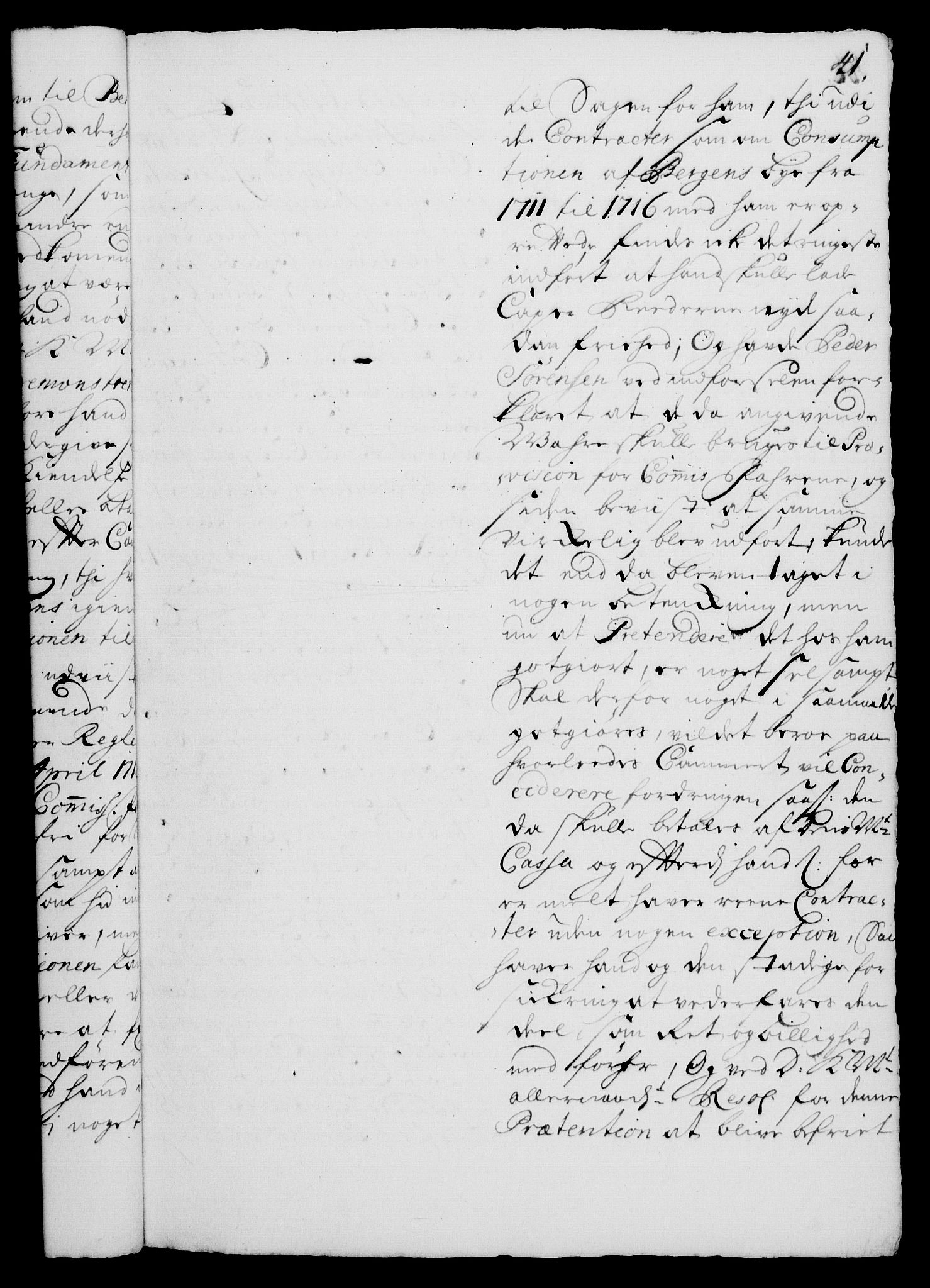 Rentekammeret, Kammerkanselliet, RA/EA-3111/G/Gh/Gha/L0003: Norsk ekstraktmemorialprotokoll, sak. 600-765 (merket RK 53.48), 1720-1721, p. 41