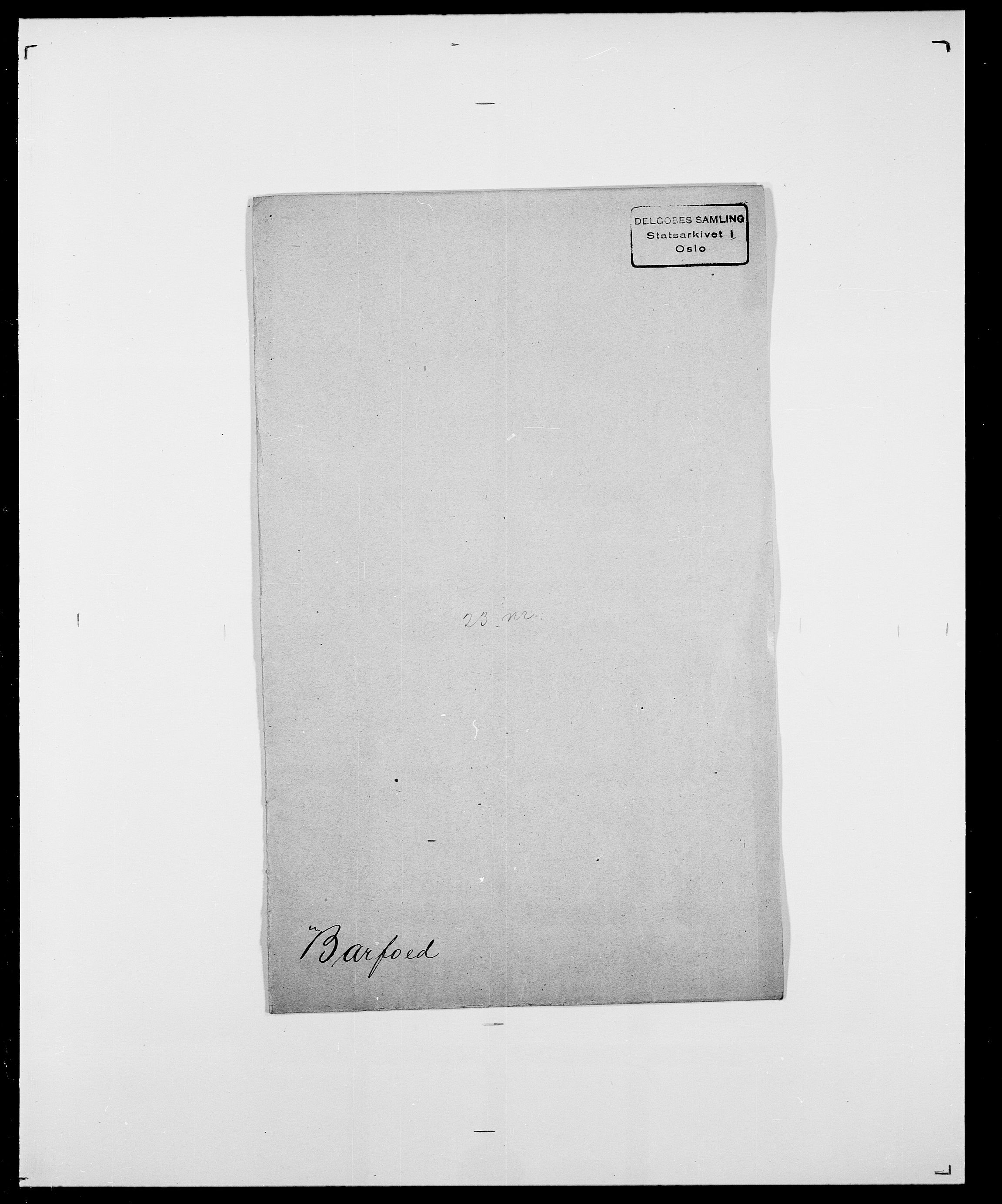 Delgobe, Charles Antoine - samling, AV/SAO-PAO-0038/D/Da/L0003: Barca - Bergen, p. 312