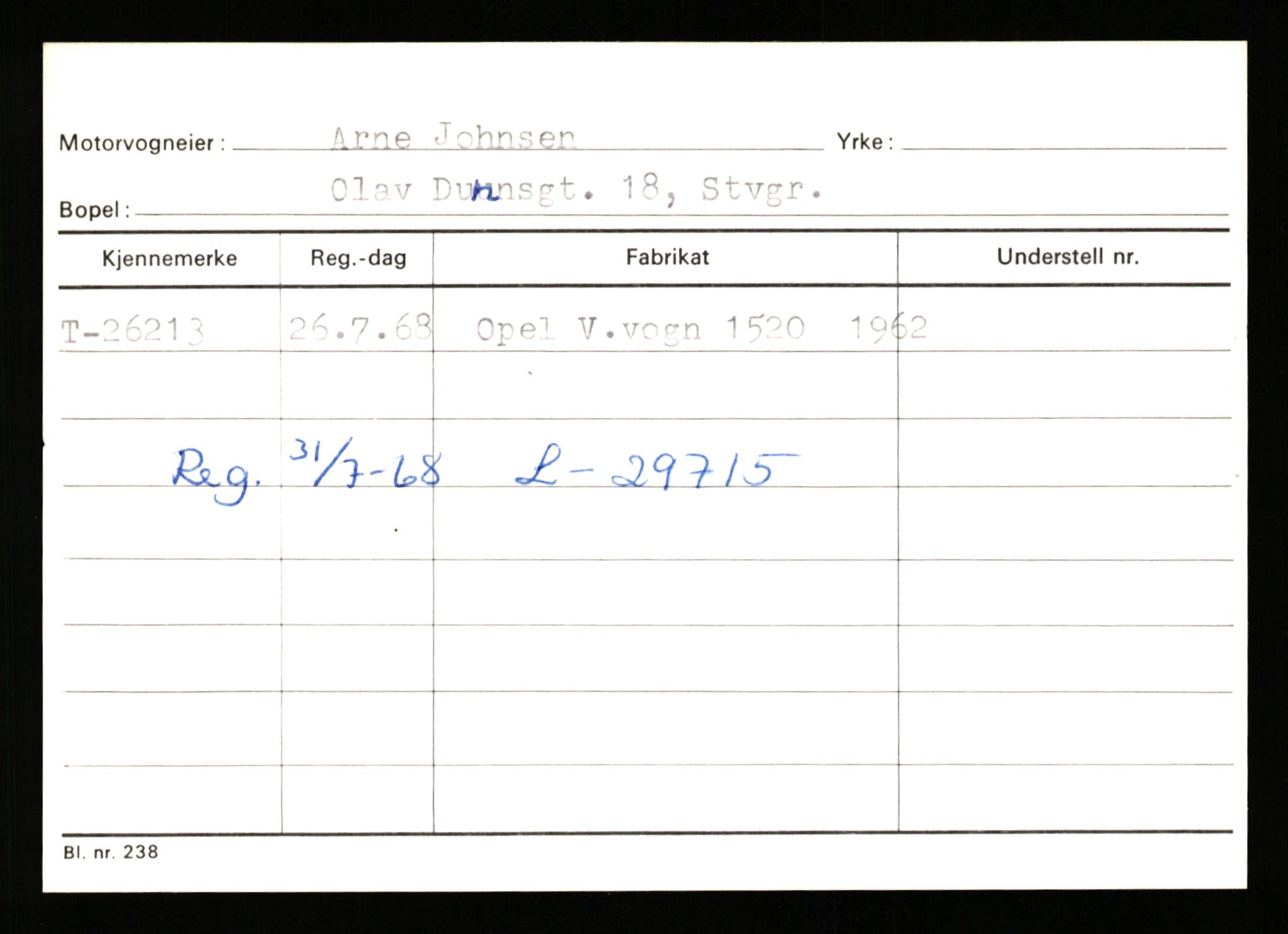 Stavanger trafikkstasjon, AV/SAST-A-101942/0/G/L0005: Registreringsnummer: 23000 - 34245, 1930-1971, p. 1083