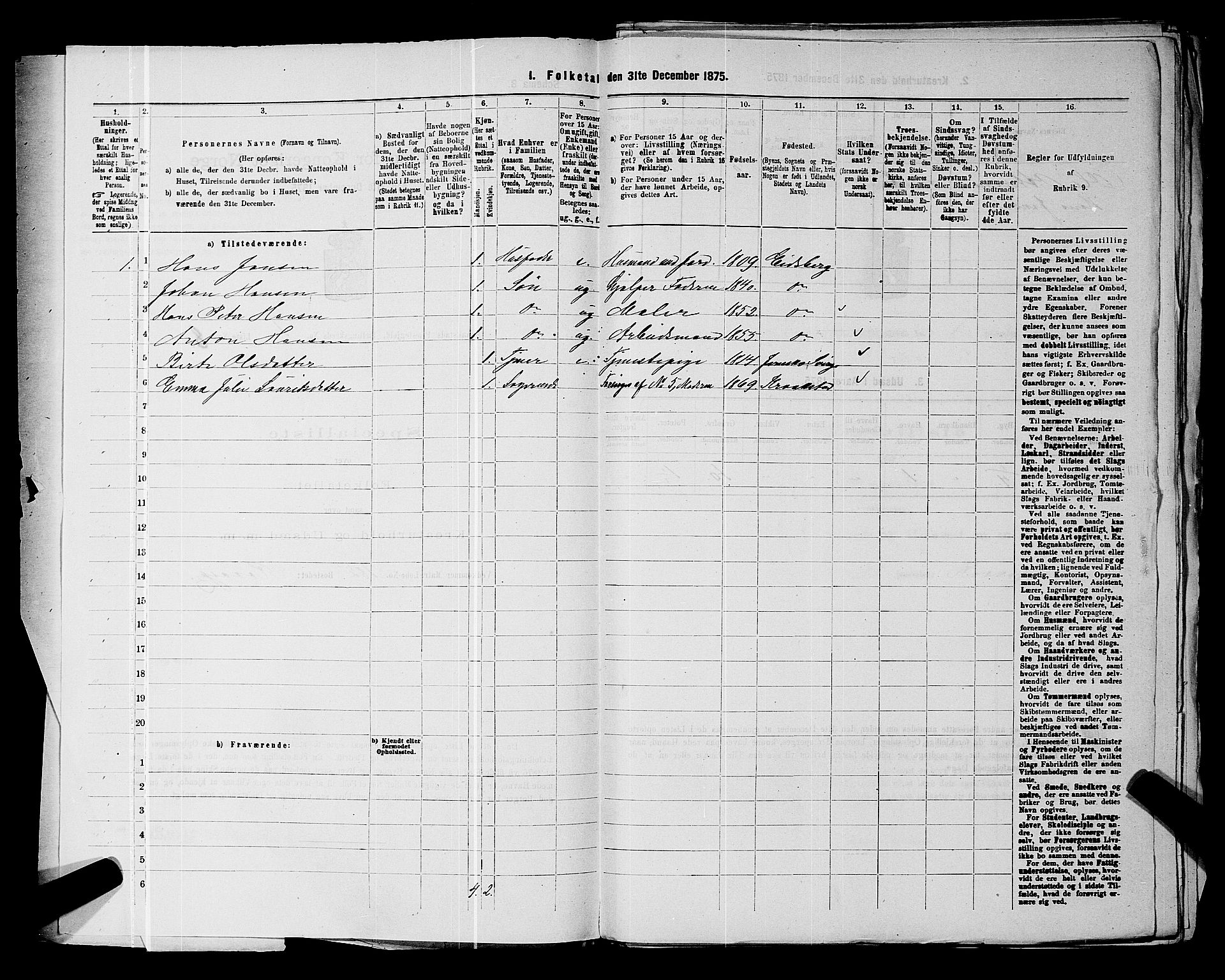 RA, 1875 census for 0212P Kråkstad, 1875, p. 31