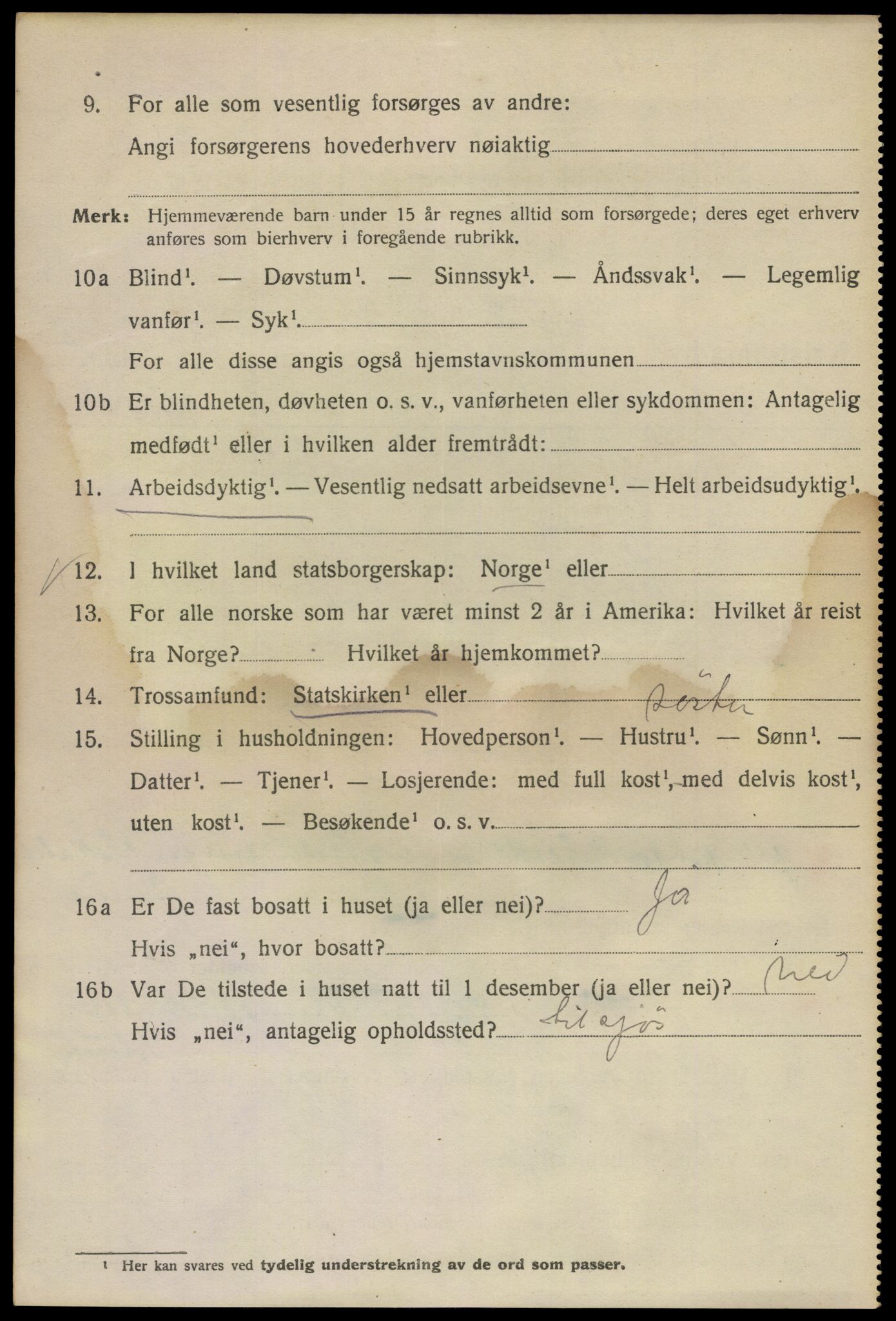 SAO, 1920 census for Kristiania, 1920, p. 561290