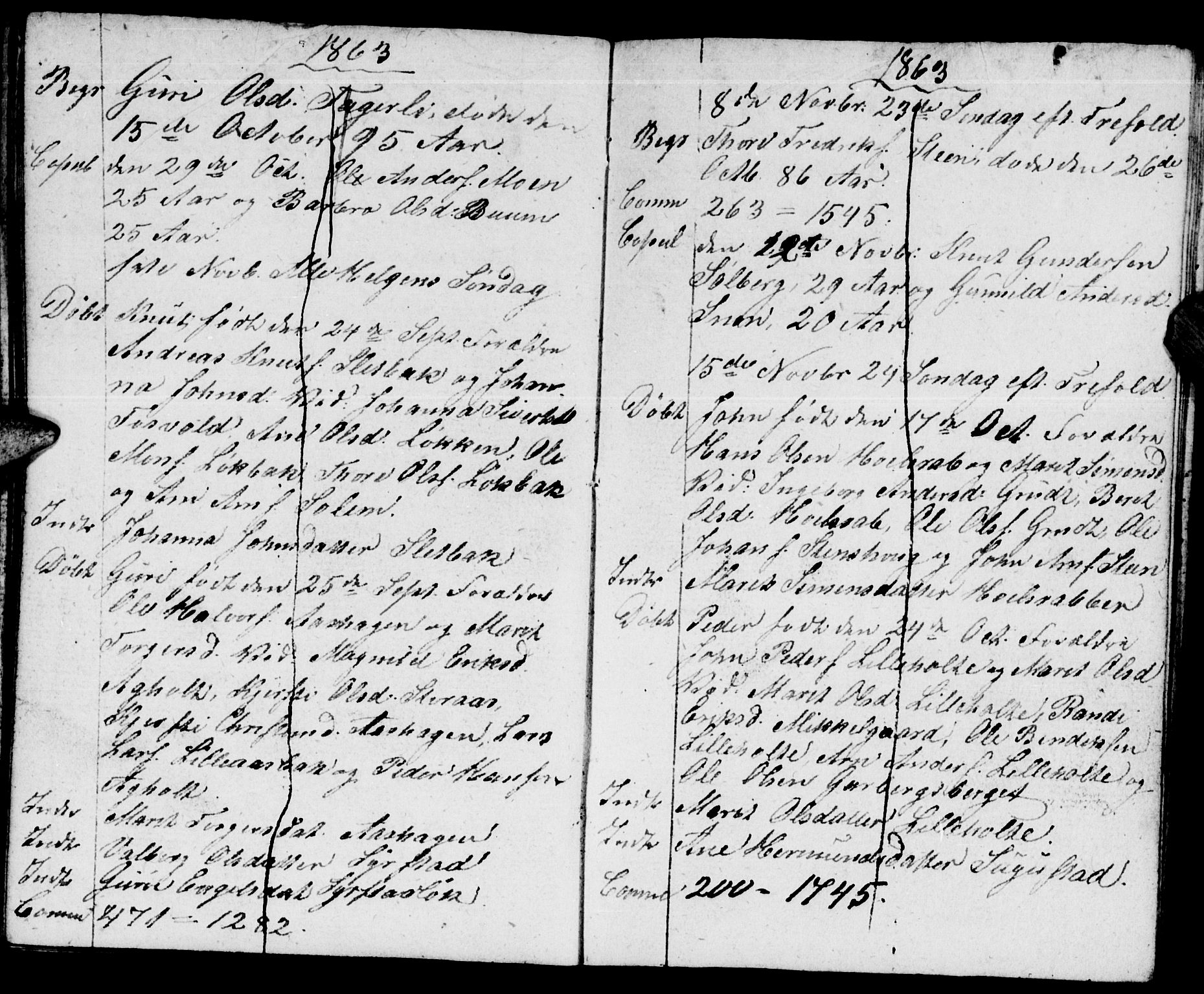 Meldal sokneprestkontor, AV/SAT-A-1123/1/I/I1/I1f/L0008: Parish register draft no. 672I1F, 1827-1866