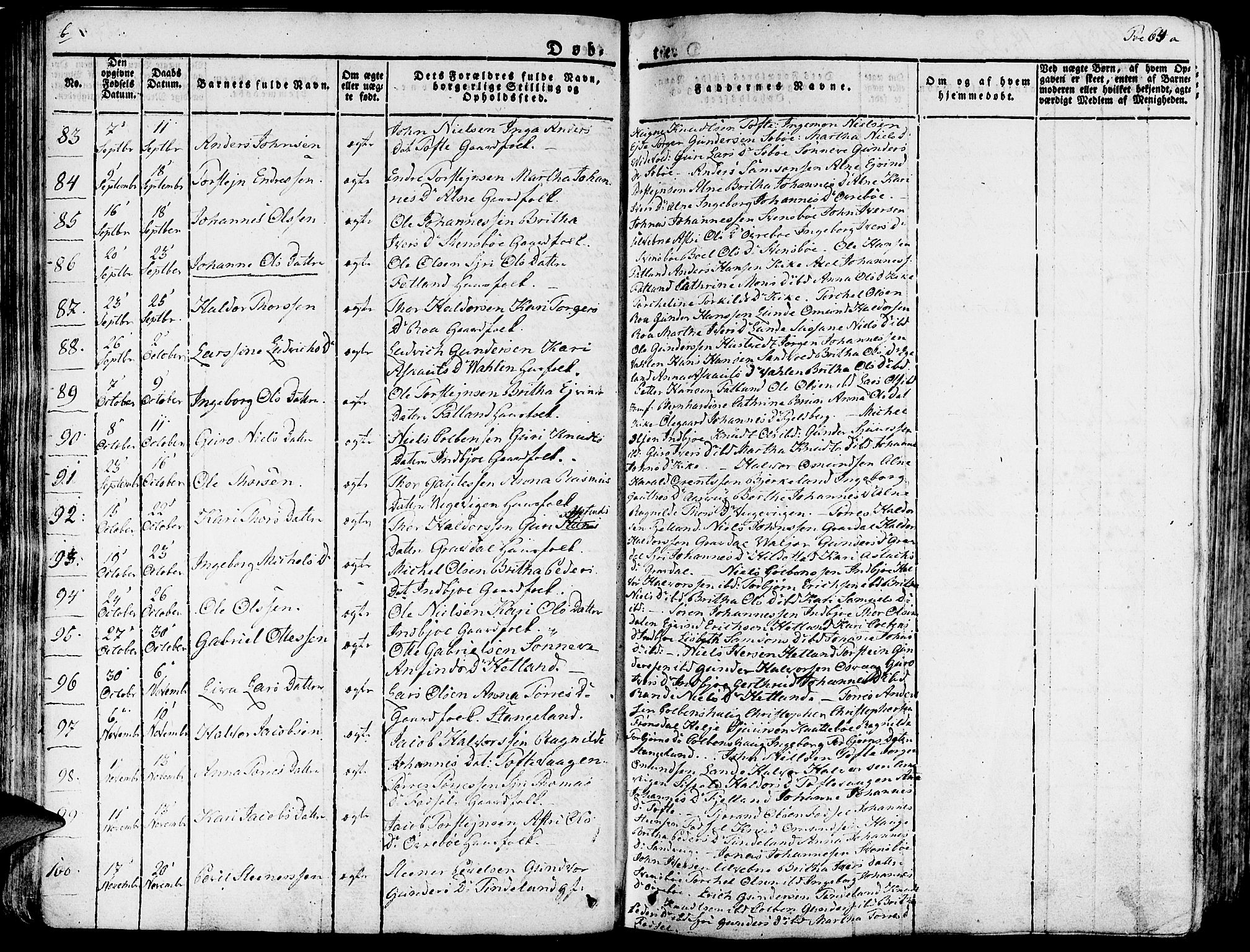 Fjelberg sokneprestembete, AV/SAB-A-75201/H/Haa: Parish register (official) no. A 5, 1822-1834, p. 64