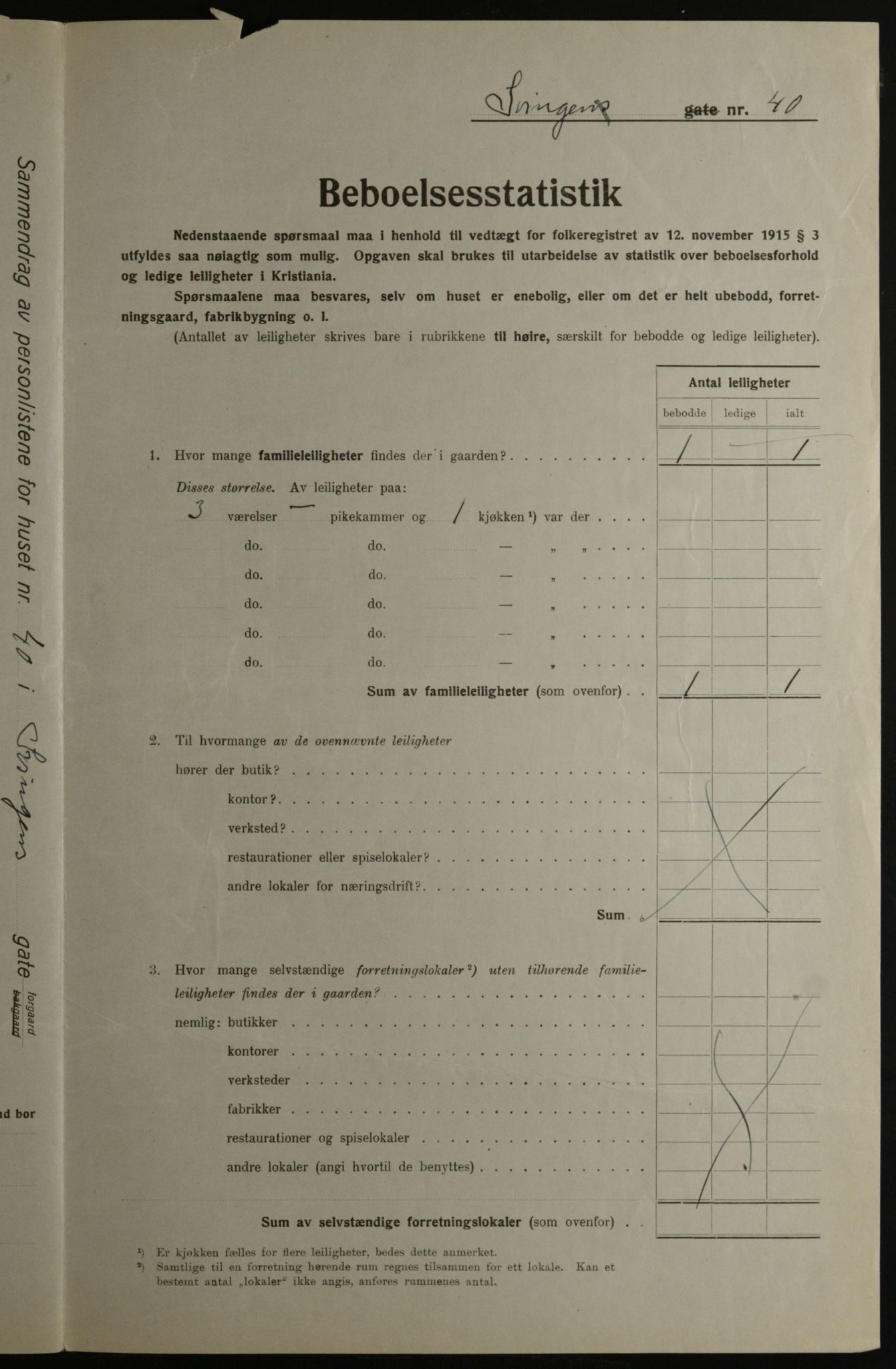 OBA, Municipal Census 1923 for Kristiania, 1923, p. 117628