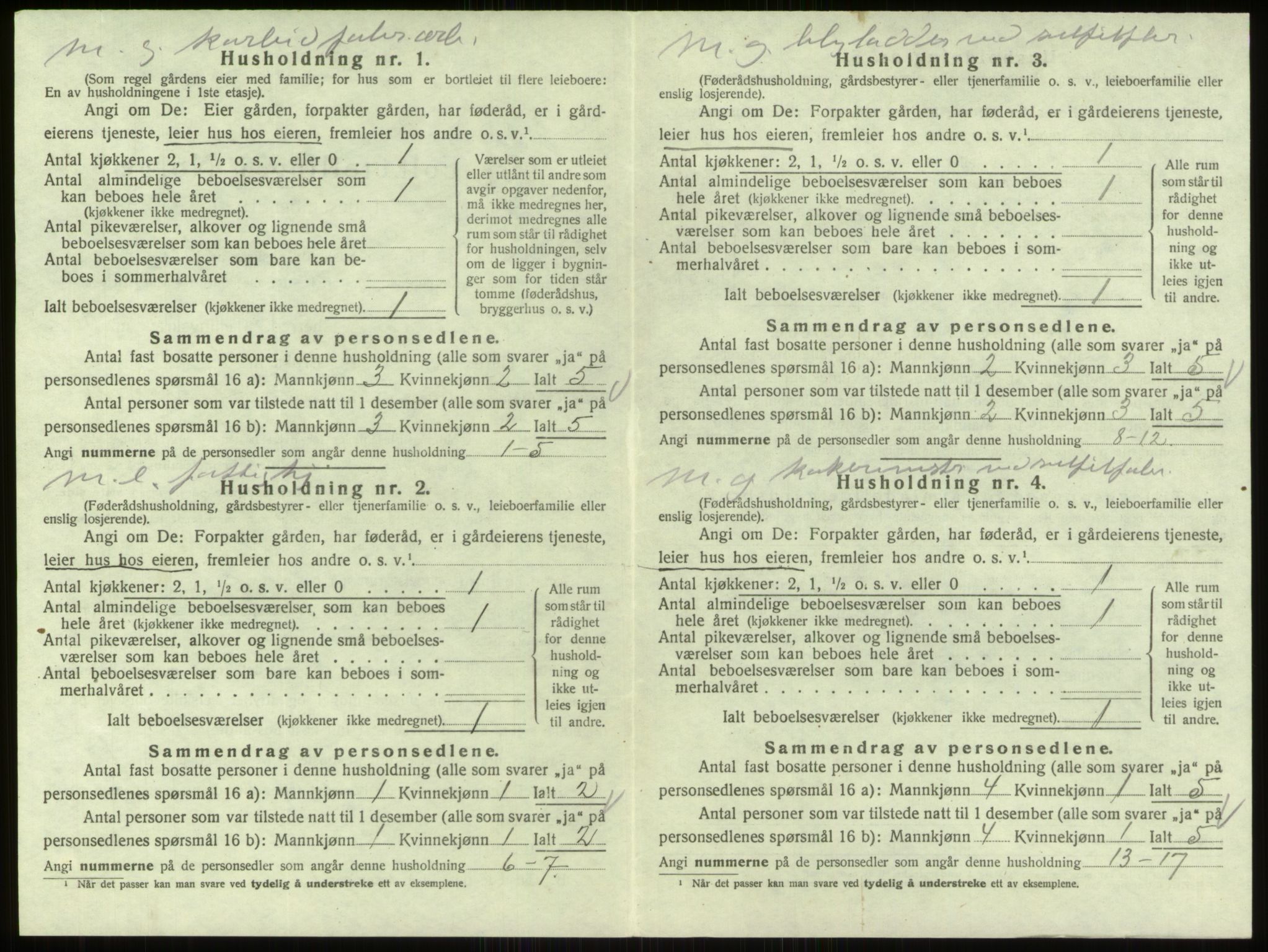 SAO, 1920 census for Skjeberg, 1920, p. 1983