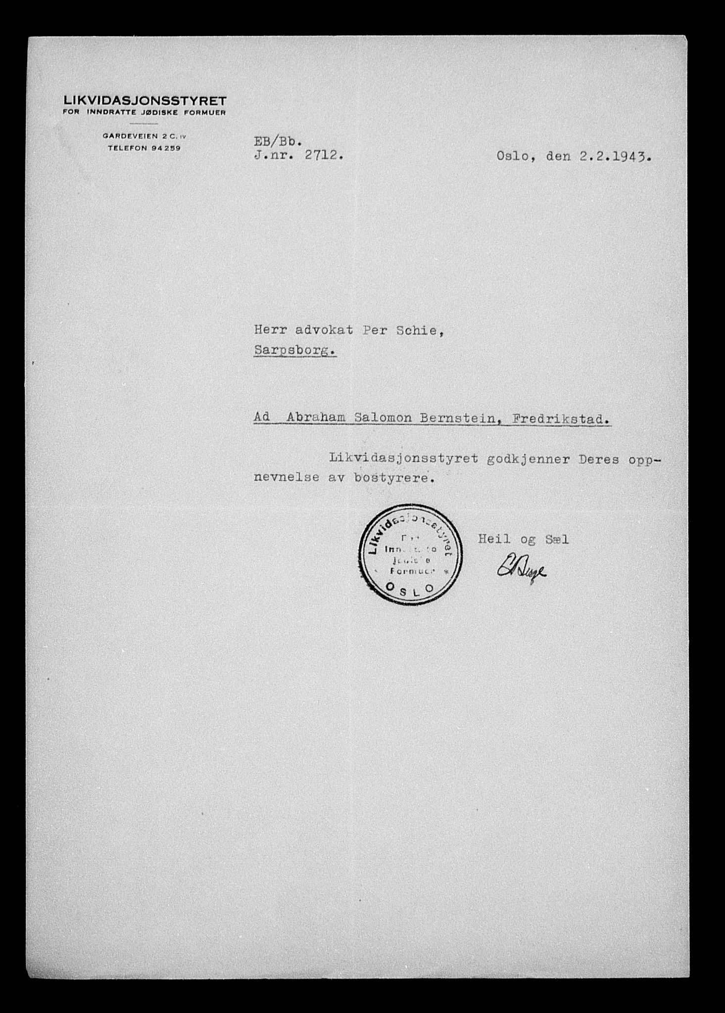 Justisdepartementet, Tilbakeføringskontoret for inndratte formuer, AV/RA-S-1564/H/Hc/Hcd/L0991: --, 1945-1947, p. 267