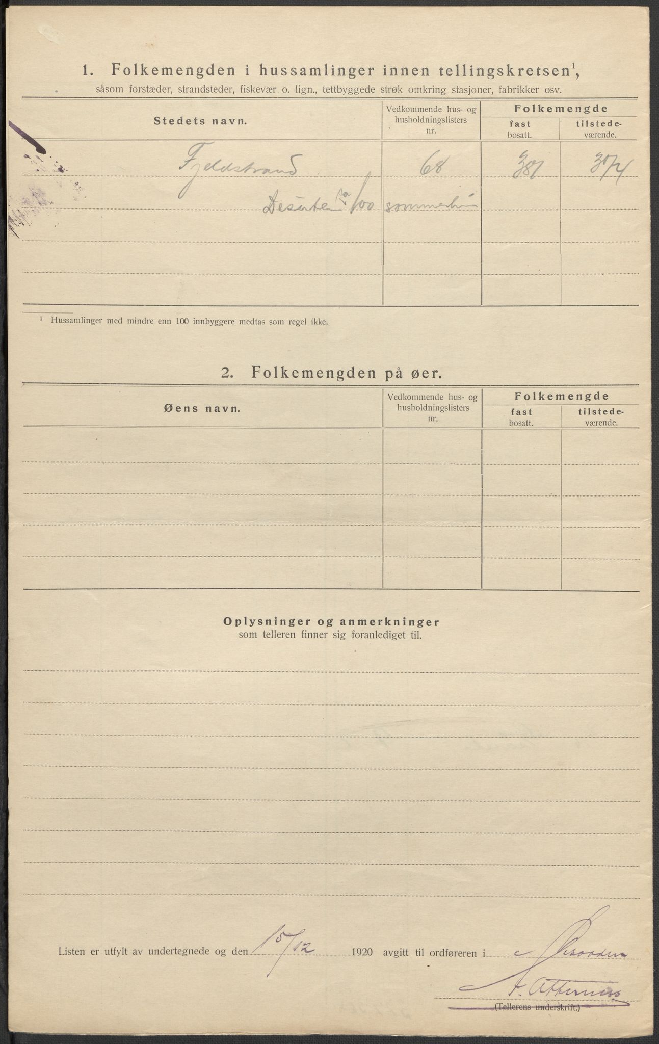 SAO, 1920 census for Nesodden, 1920, p. 27