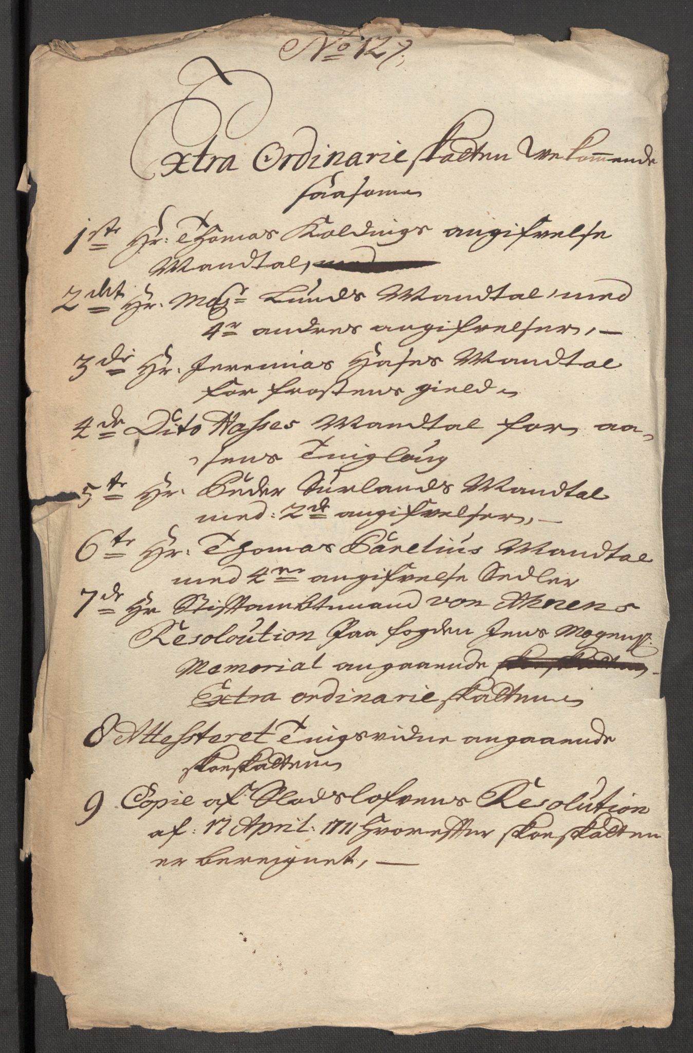 Rentekammeret inntil 1814, Reviderte regnskaper, Fogderegnskap, RA/EA-4092/R62/L4201: Fogderegnskap Stjørdal og Verdal, 1711, p. 520