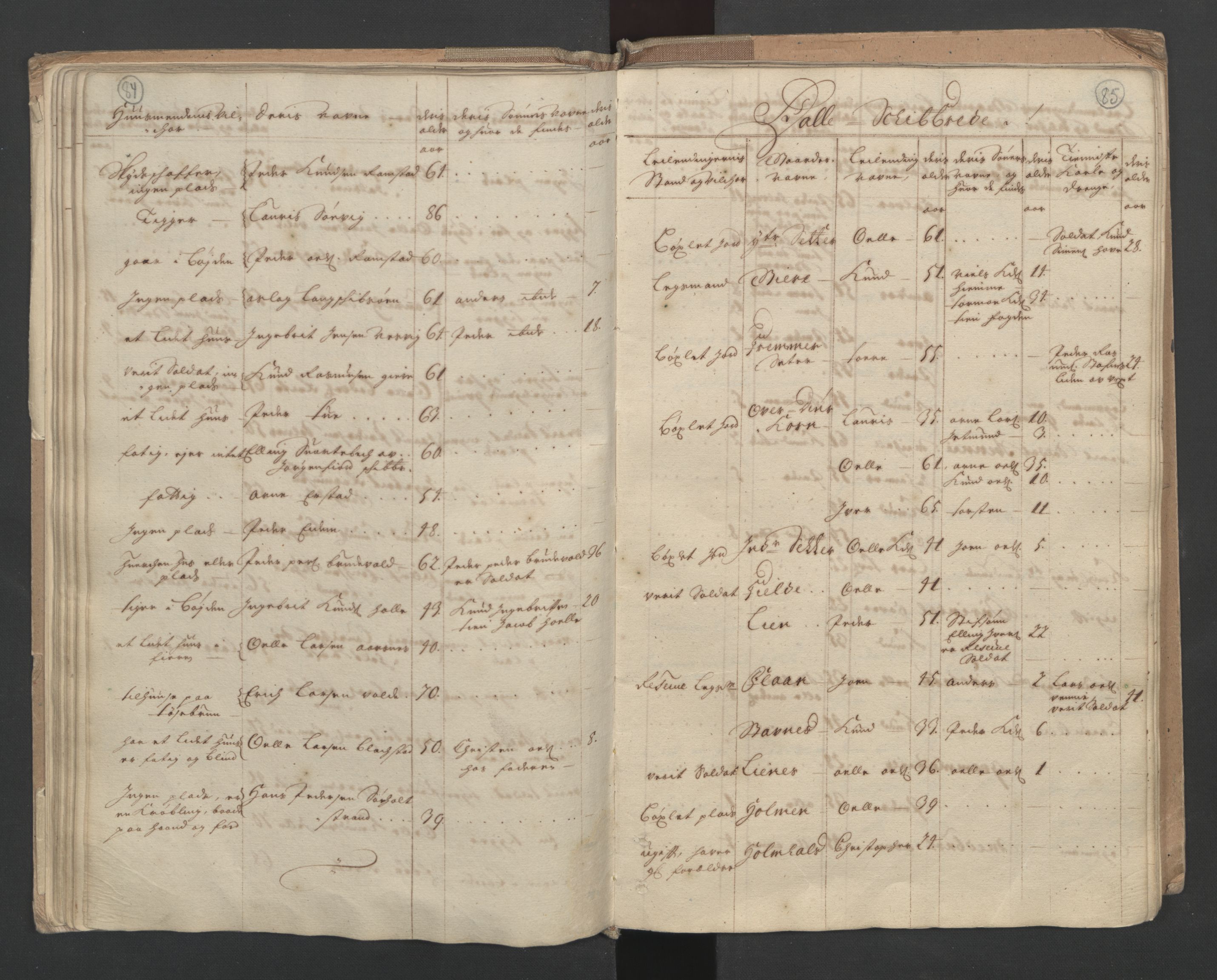 RA, Census (manntall) 1701, no. 10: Sunnmøre fogderi, 1701, p. 84-85