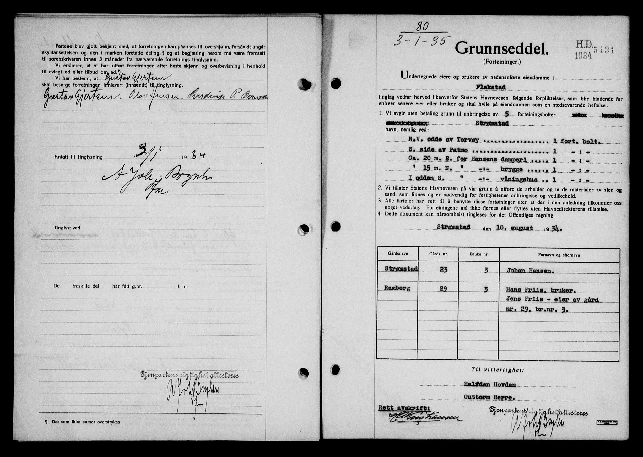 Lofoten sorenskriveri, AV/SAT-A-0017/1/2/2C/L0031b: Mortgage book no. 31b, 1935-1935, Deed date: 03.01.1935