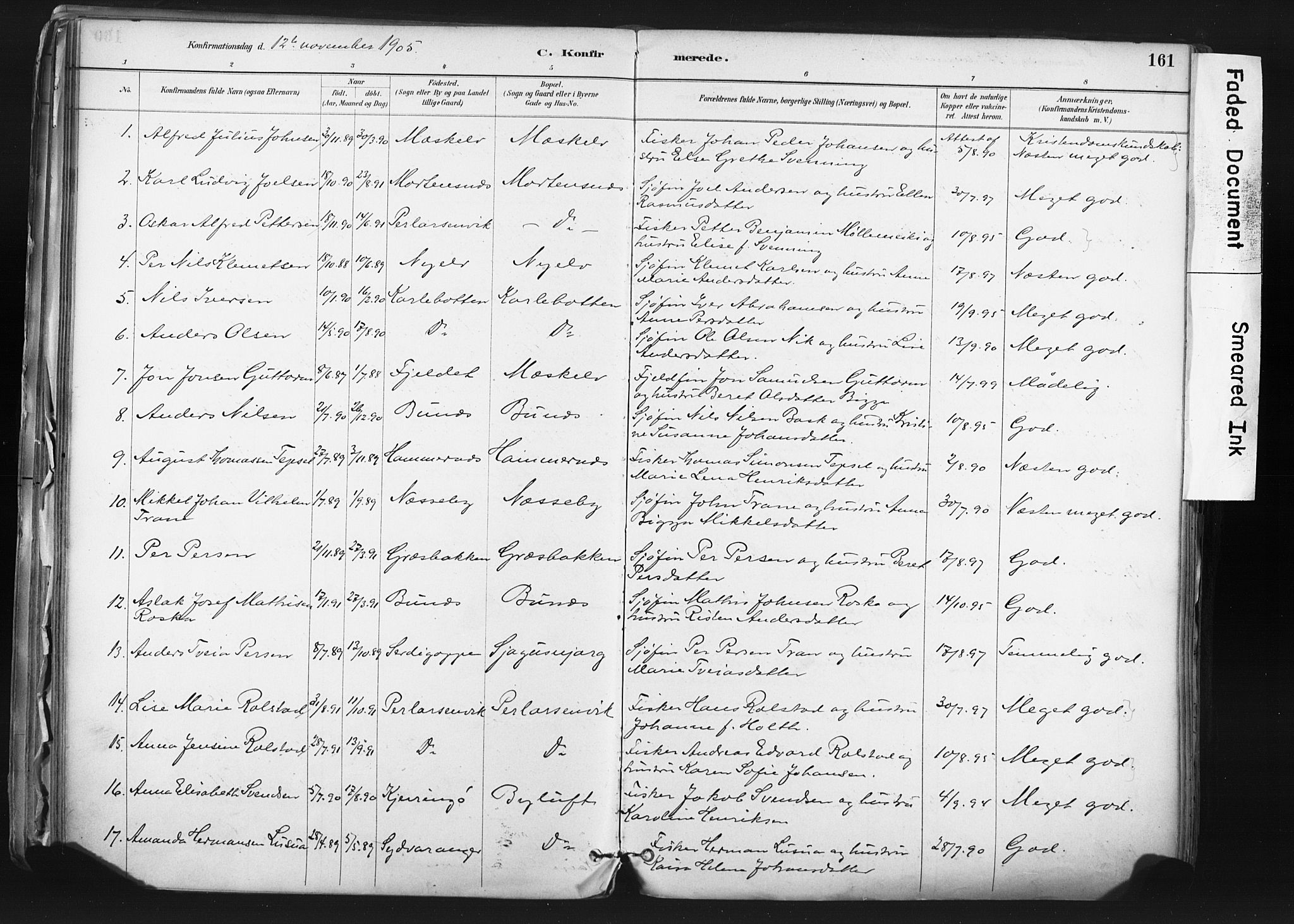 Nesseby sokneprestkontor, SATØ/S-1330/H/Ha/L0006kirke: Parish register (official) no. 6, 1885-1985, p. 161