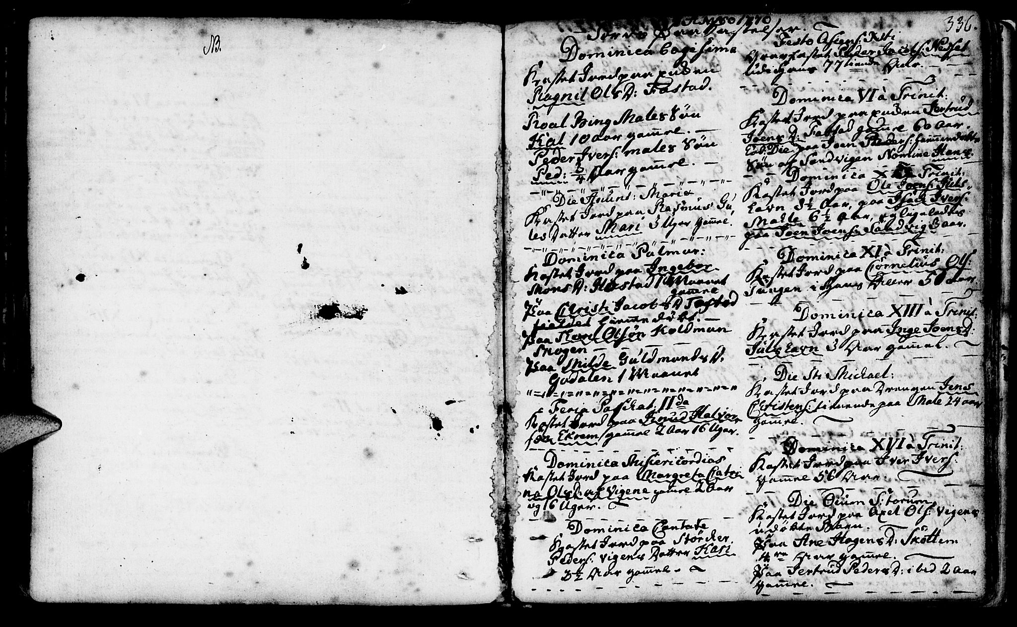 Ministerialprotokoller, klokkerbøker og fødselsregistre - Møre og Romsdal, AV/SAT-A-1454/566/L0761: Parish register (official) no. 566A02 /1, 1767-1817, p. 336