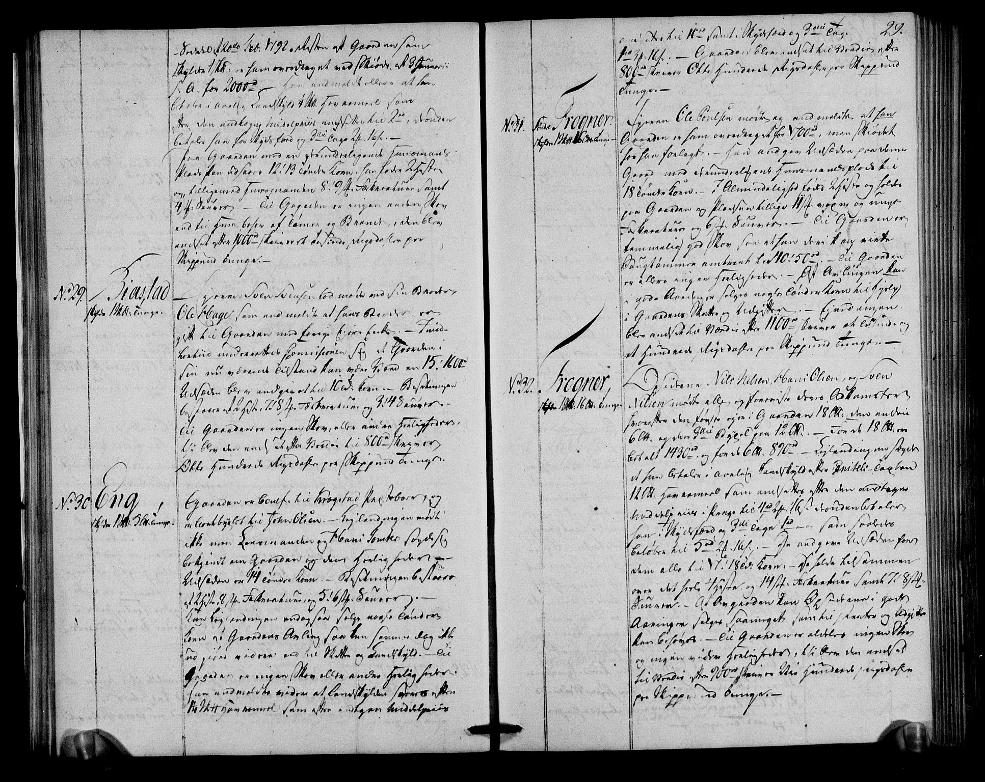 Rentekammeret inntil 1814, Realistisk ordnet avdeling, AV/RA-EA-4070/N/Ne/Nea/L0013: Follo fogderi. Deliberasjonsprotokoll, 1803, p. 30
