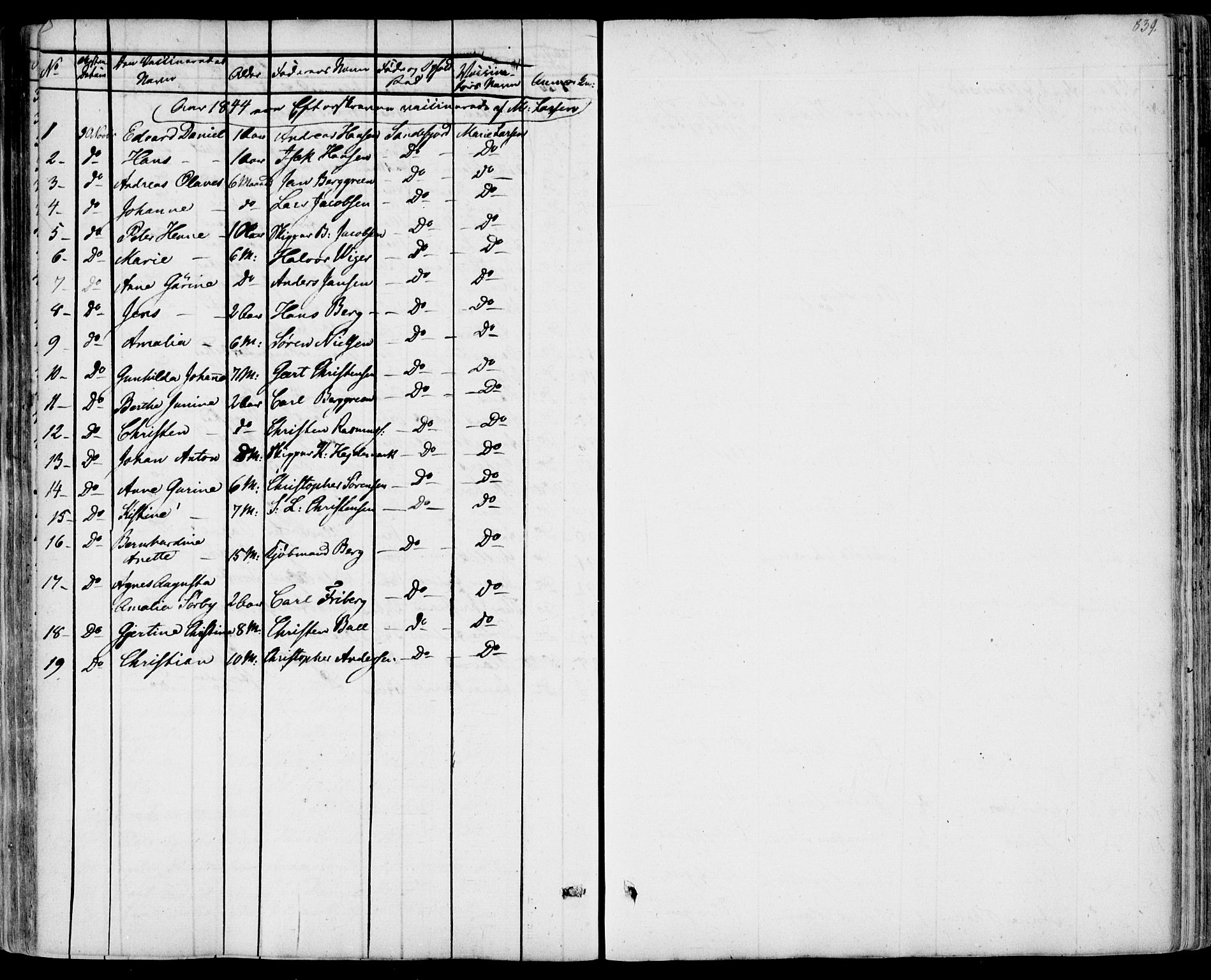 Sandar kirkebøker, SAKO/A-243/F/Fa/L0005: Parish register (official) no. 5, 1832-1847, p. 838-839