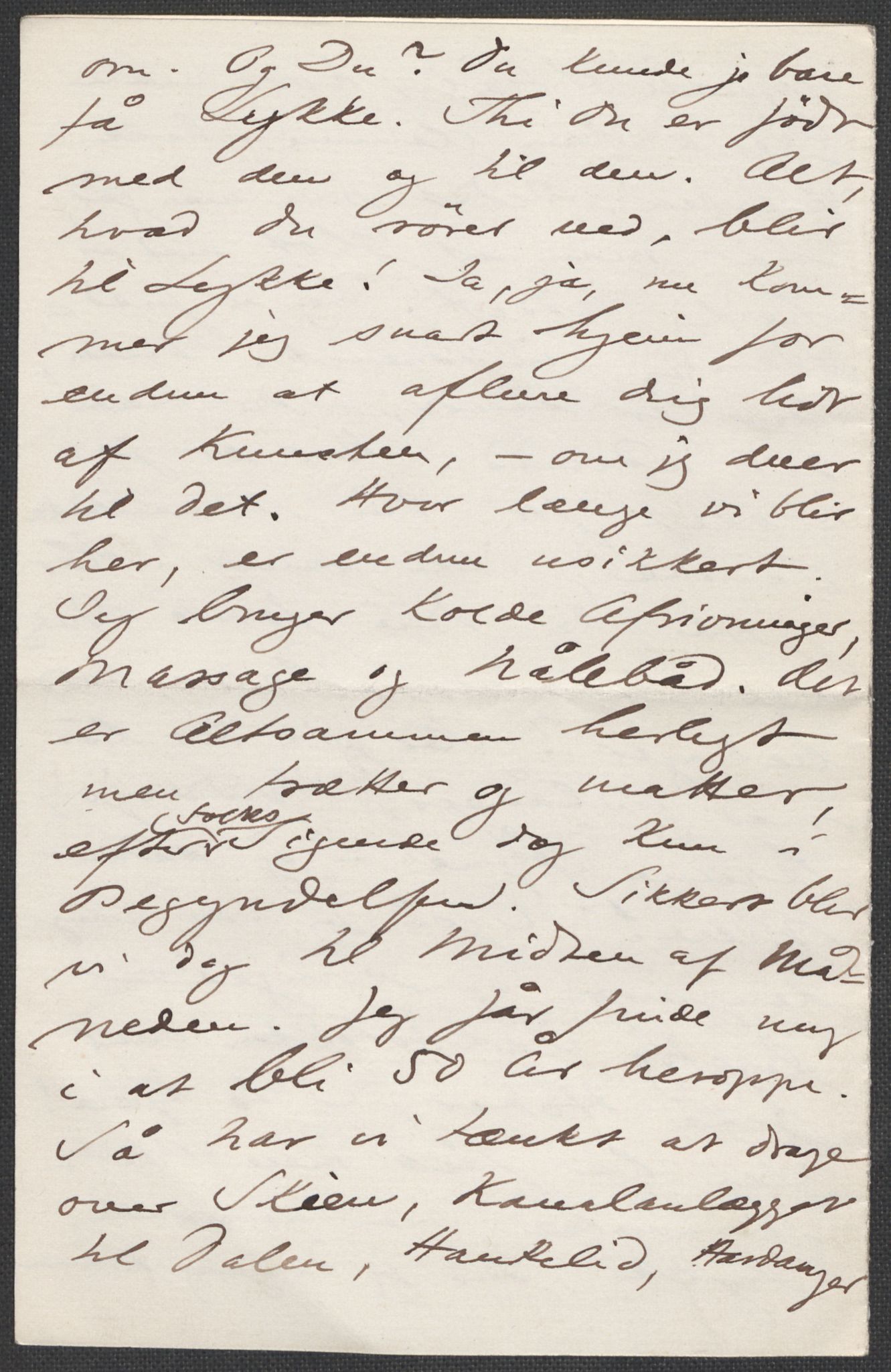 Beyer, Frants, AV/RA-PA-0132/F/L0001: Brev fra Edvard Grieg til Frantz Beyer og "En del optegnelser som kan tjene til kommentar til brevene" av Marie Beyer, 1872-1907, p. 392