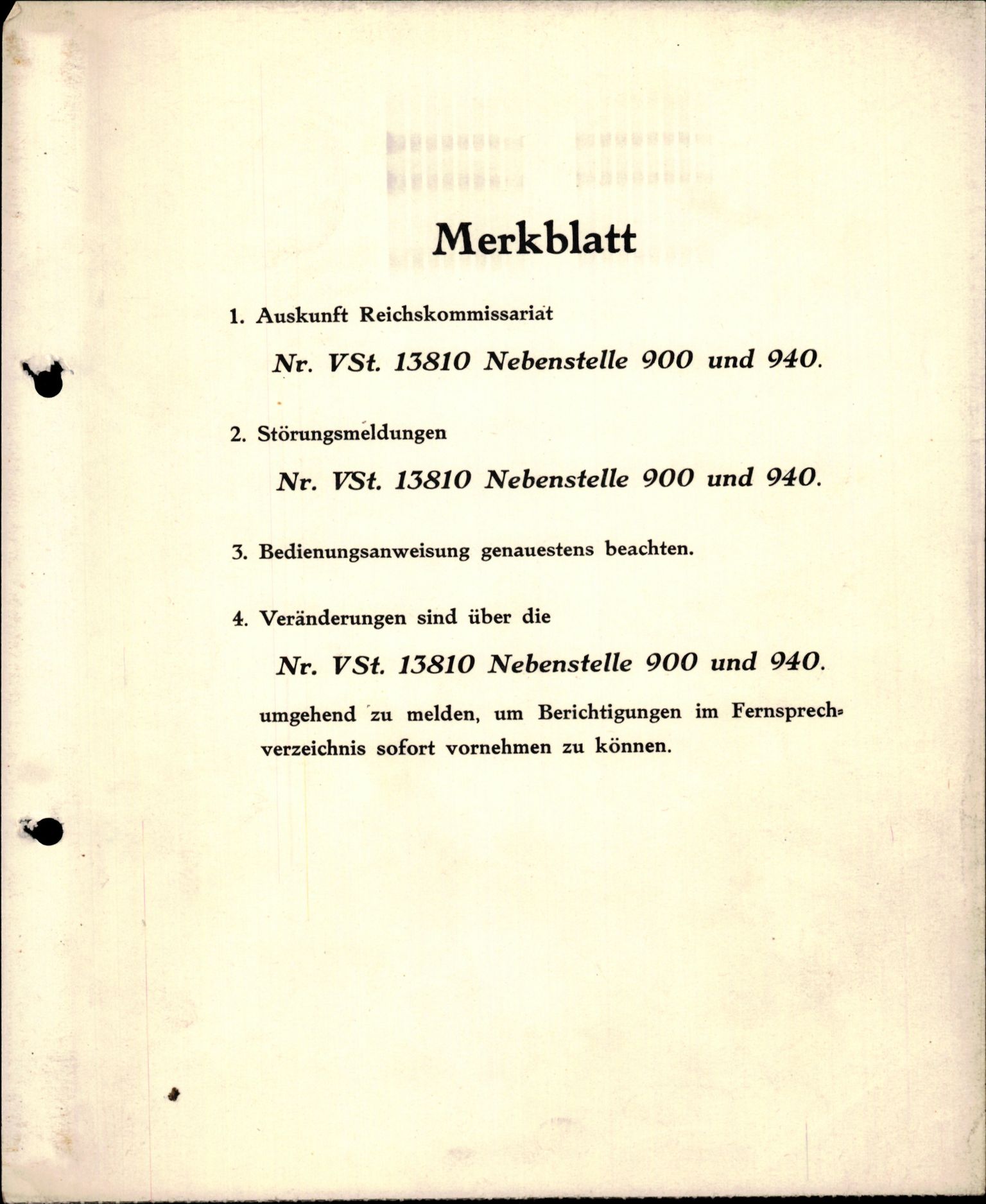 Forsvarets Overkommando. 2 kontor. Arkiv 11.4. Spredte tyske arkivsaker, AV/RA-RAFA-7031/D/Dar/Darb/L0005: Reichskommissariat., 1940-1945, p. 639