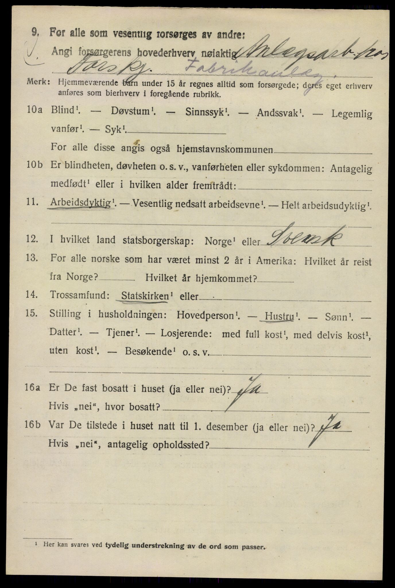 SAO, 1920 census for Nittedal, 1920, p. 5041