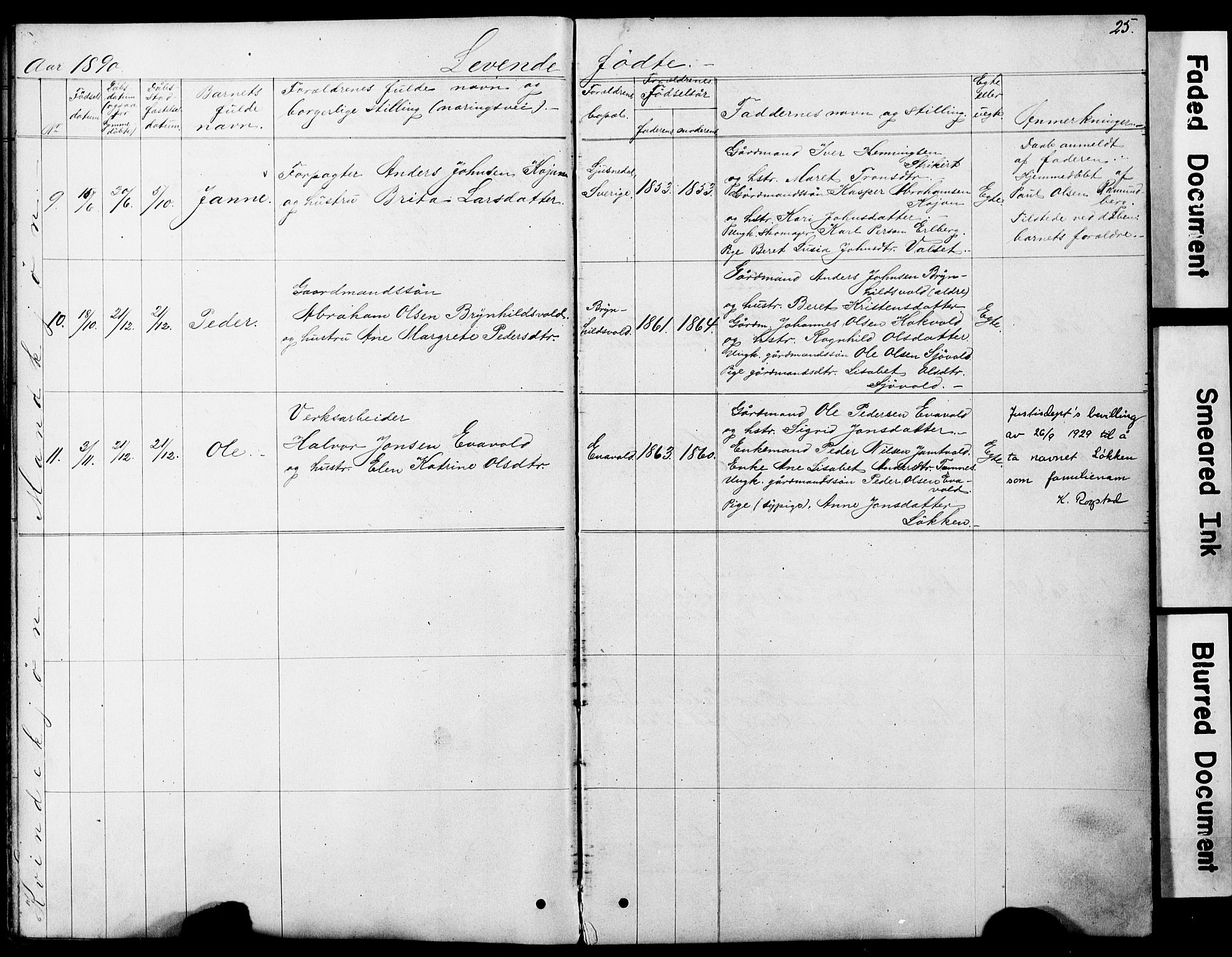 Ministerialprotokoller, klokkerbøker og fødselsregistre - Sør-Trøndelag, SAT/A-1456/683/L0949: Parish register (copy) no. 683C01, 1880-1896, p. 25