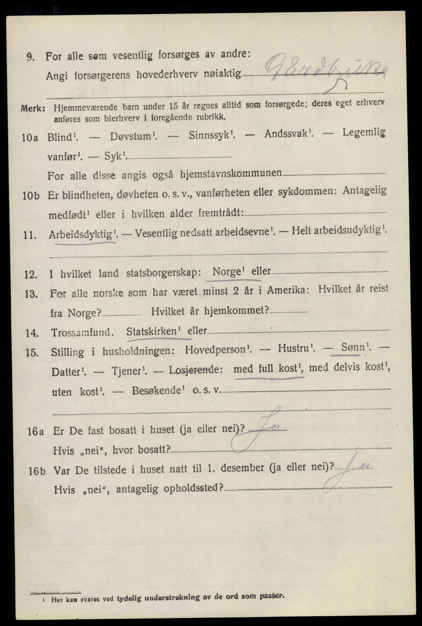 SAO, 1920 census for Eidsvoll, 1920, p. 20134
