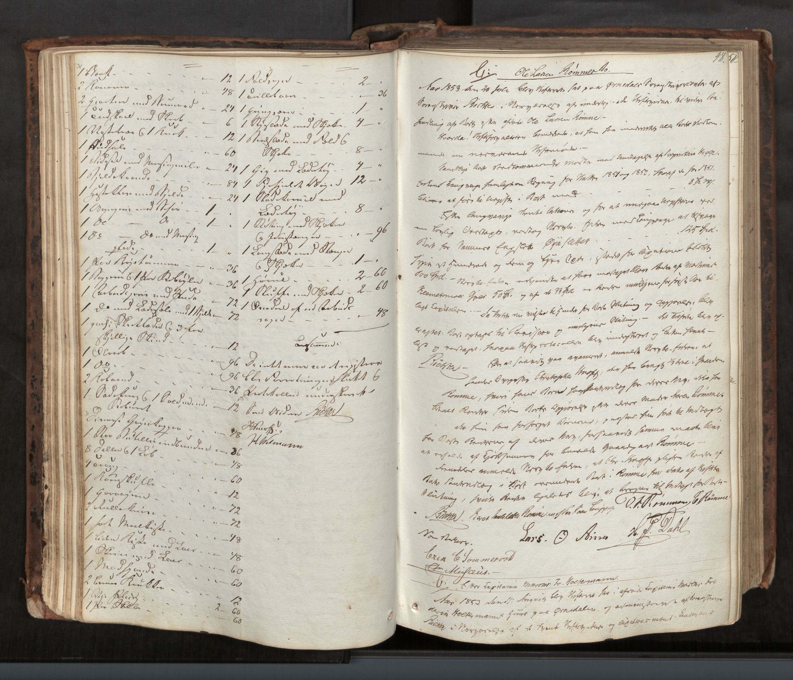 Orkdal sorenskriveri, AV/SAT-A-4169/1/3/3B/L0004: Skiftebehandlingsprotokoll, 1851-1870, p. 48
