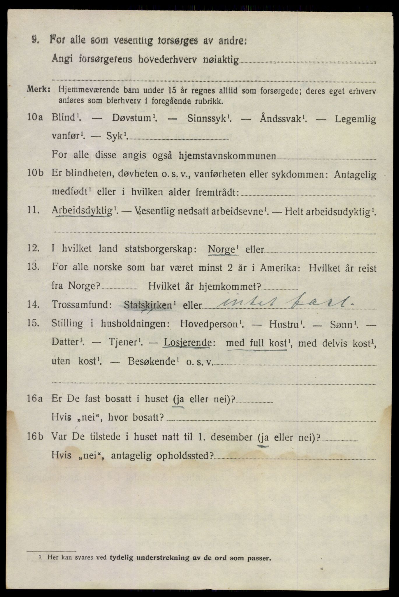 SAKO, 1920 census for Sandeherred, 1920, p. 10267