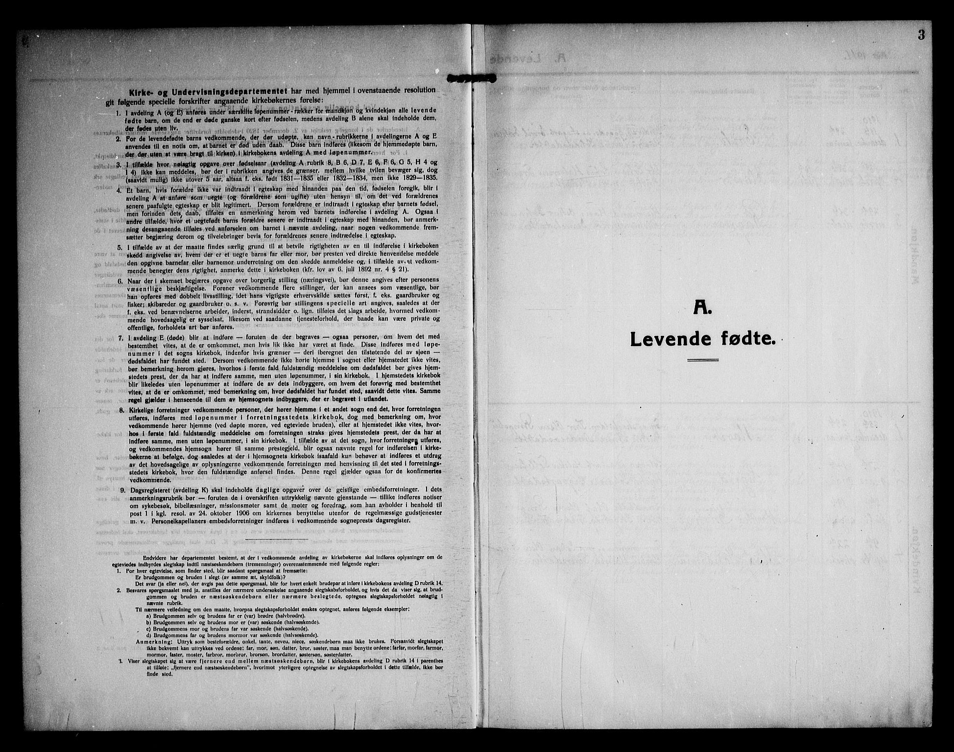 Rødenes prestekontor Kirkebøker, SAO/A-2005/F/Fb/L0004: Parish register (official) no. II 4, 1911-1926, p. 3