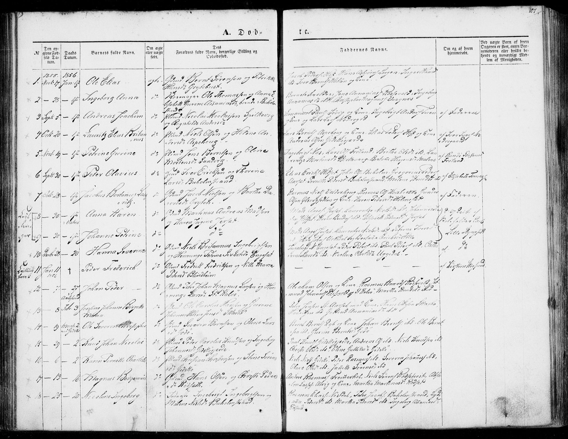 Ministerialprotokoller, klokkerbøker og fødselsregistre - Møre og Romsdal, AV/SAT-A-1454/528/L0397: Parish register (official) no. 528A08, 1848-1858, p. 107