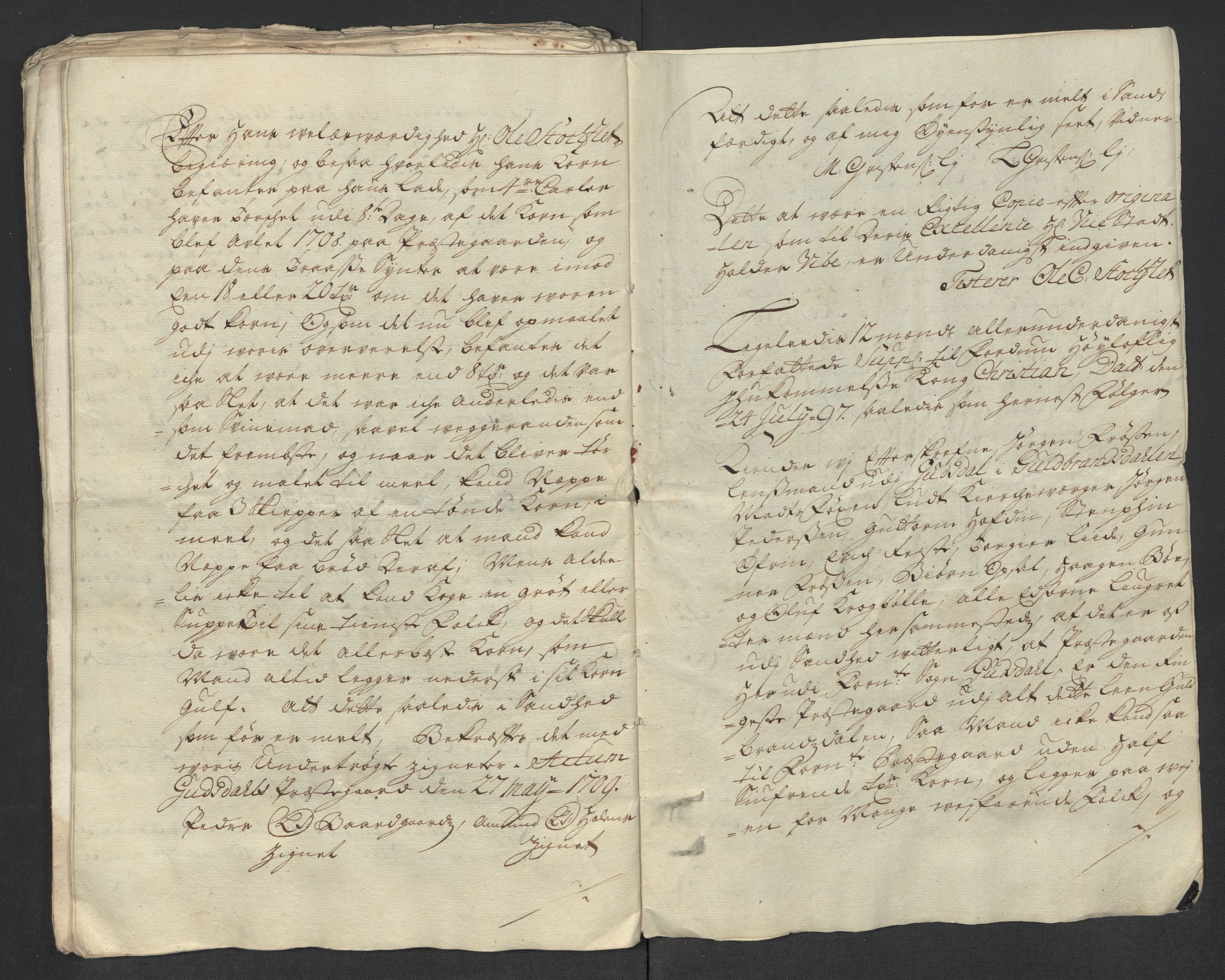 Rentekammeret inntil 1814, Reviderte regnskaper, Fogderegnskap, RA/EA-4092/R17/L1184: Fogderegnskap Gudbrandsdal, 1715, p. 74