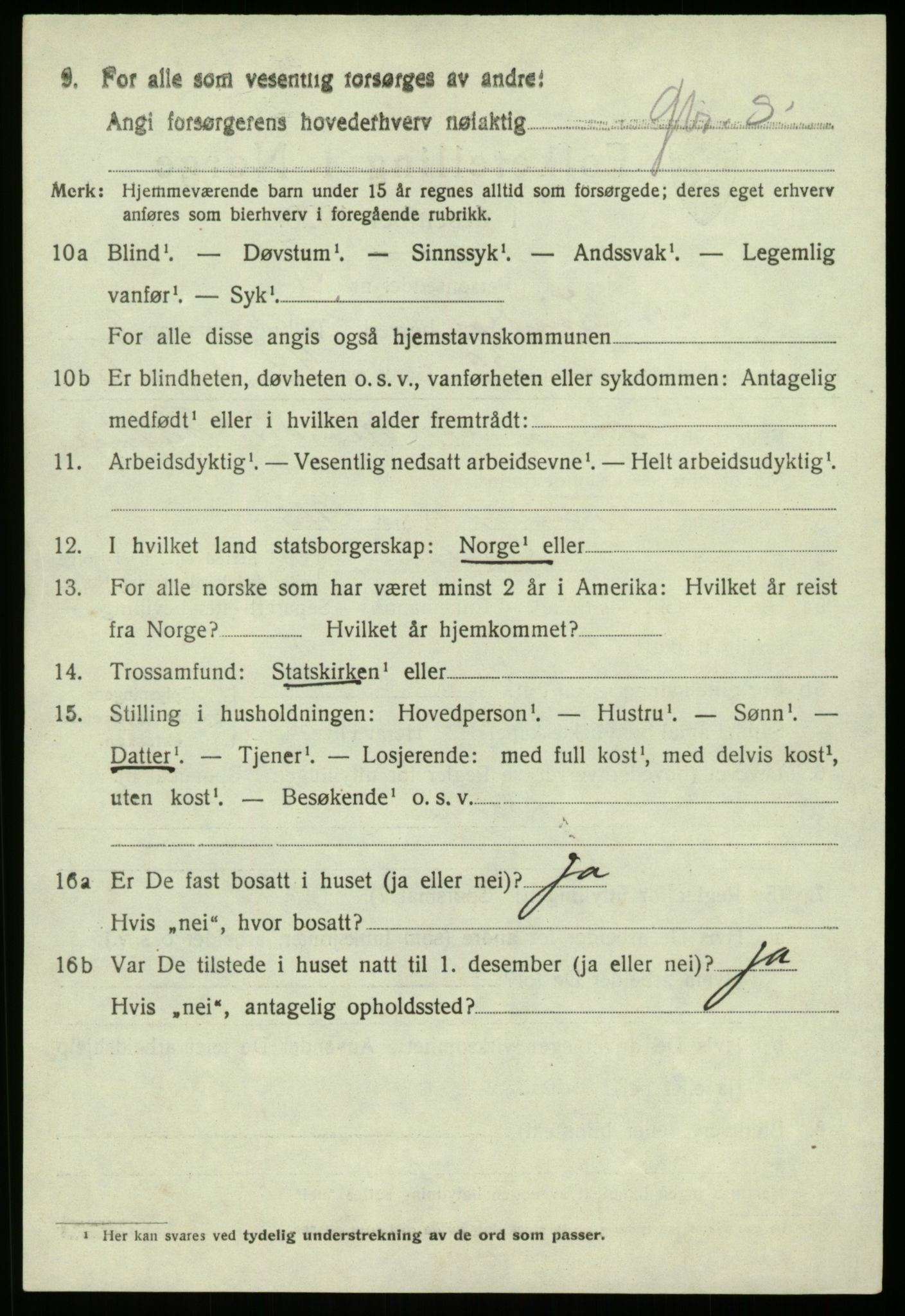 SAB, 1920 census for Lindås, 1920, p. 4778