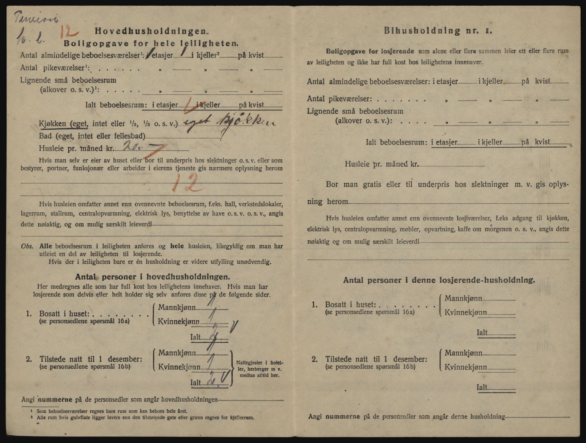 SATØ, 1920 census for Tromsø, 1920, p. 5666