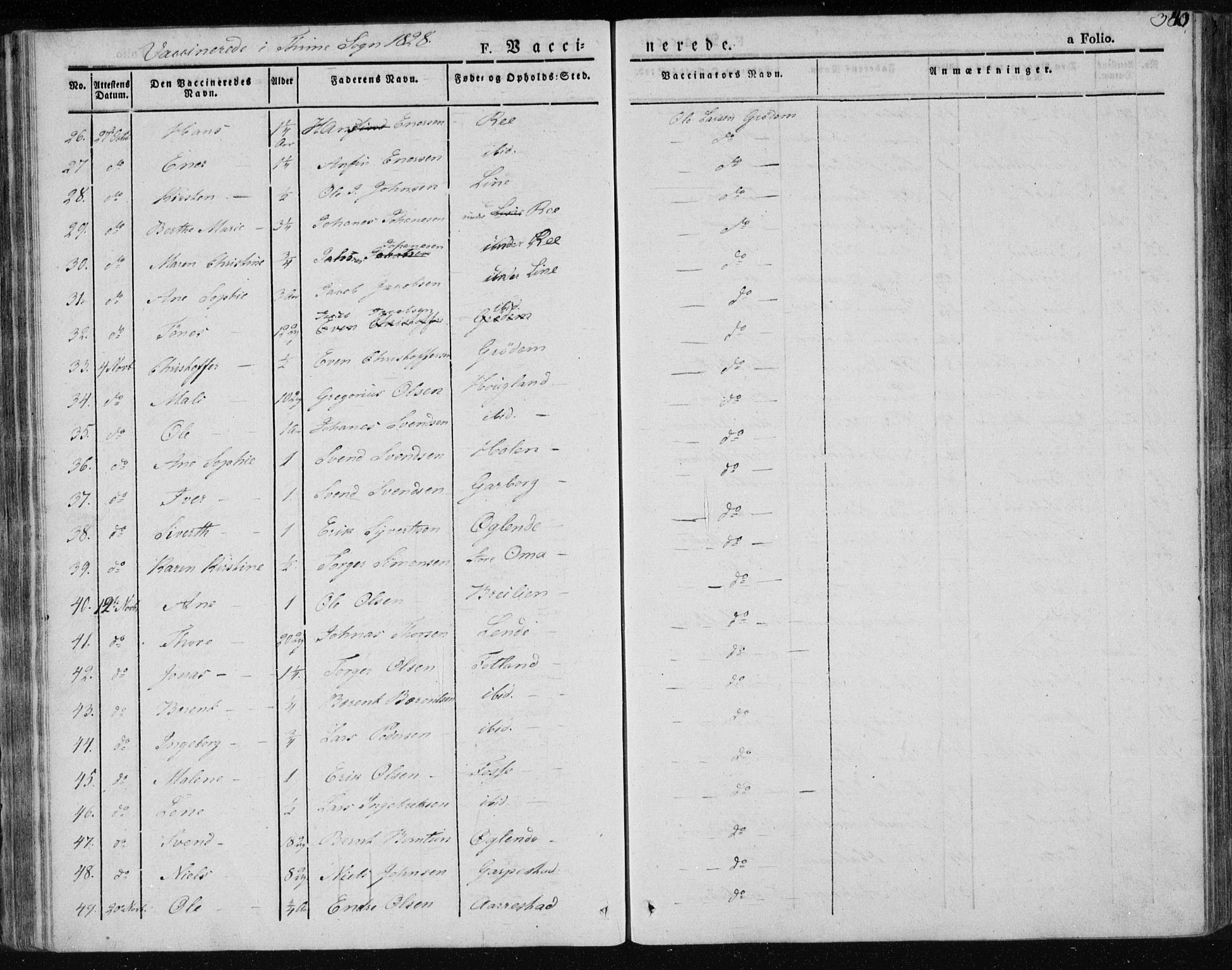 Lye sokneprestkontor, AV/SAST-A-101794/001/30BA/L0004: Parish register (official) no. A 4, 1826-1841, p. 340