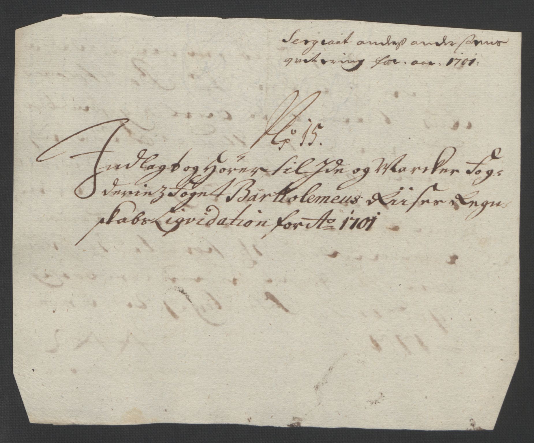 Rentekammeret inntil 1814, Reviderte regnskaper, Fogderegnskap, AV/RA-EA-4092/R01/L0015: Fogderegnskap Idd og Marker, 1700-1701, p. 333