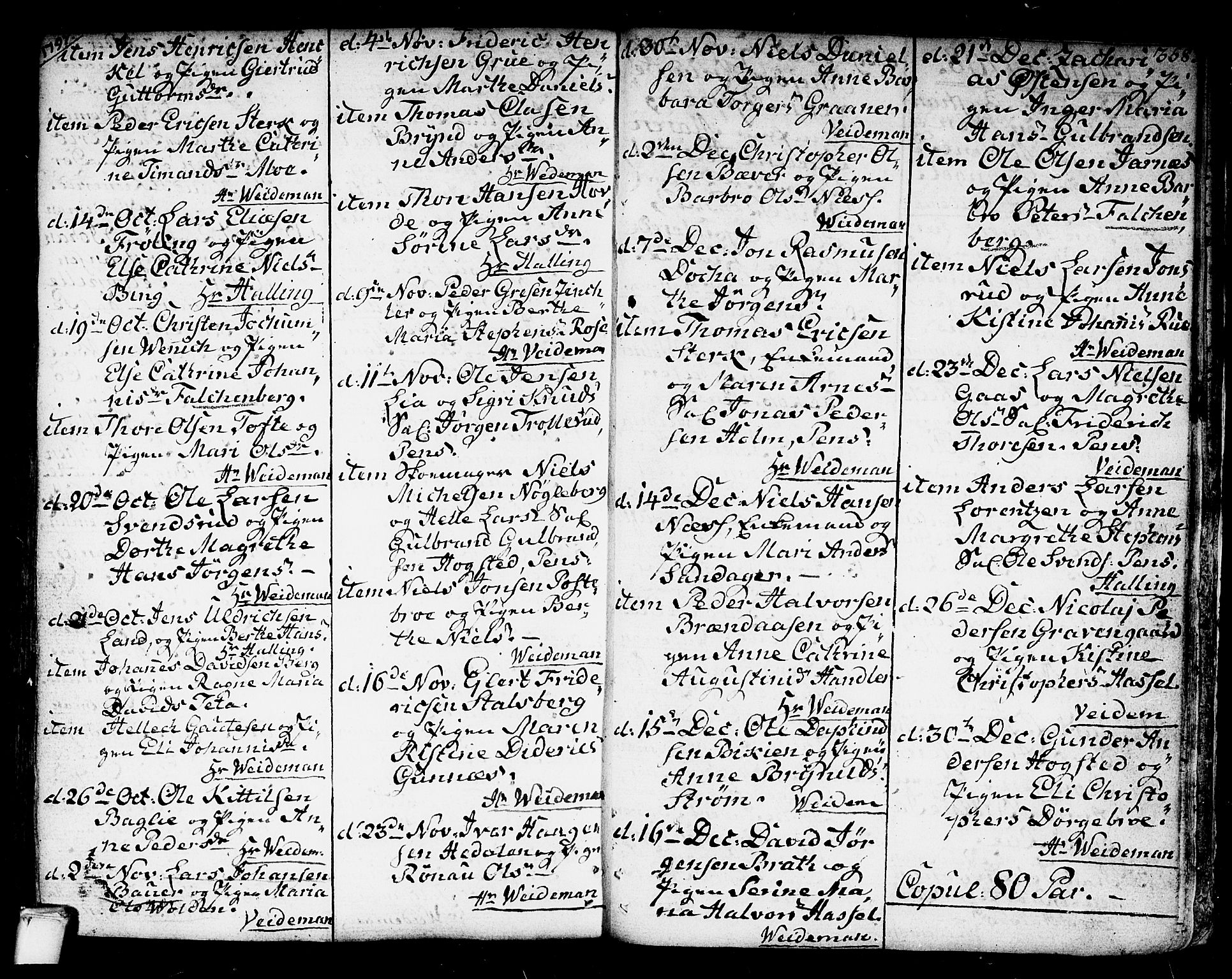 Kongsberg kirkebøker, SAKO/A-22/F/Fa/L0007: Parish register (official) no. I 7, 1795-1816, p. 358