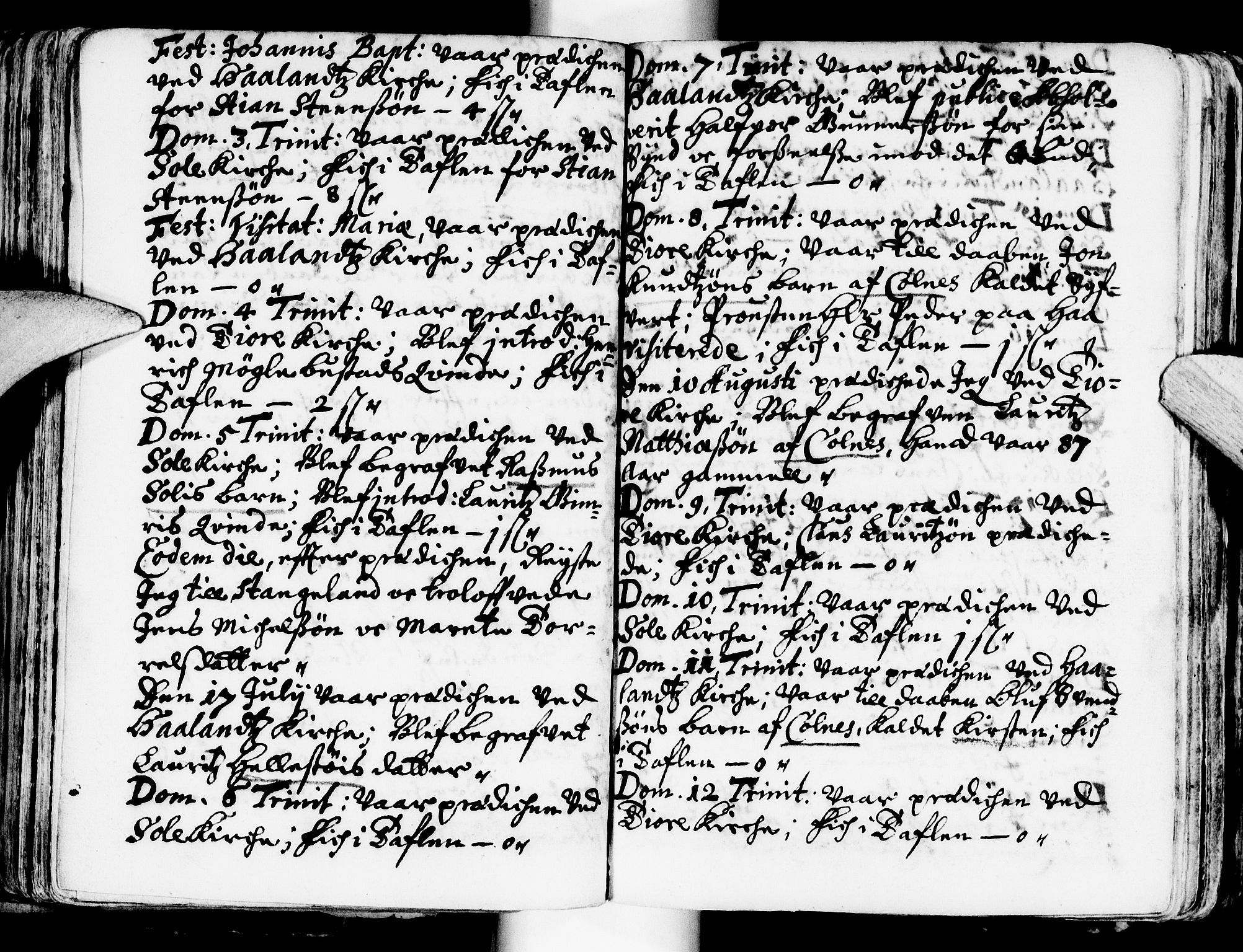 Håland sokneprestkontor, AV/SAST-A-101802/001/30BA/L0001: Parish register (official) no. A 1, 1671-1722