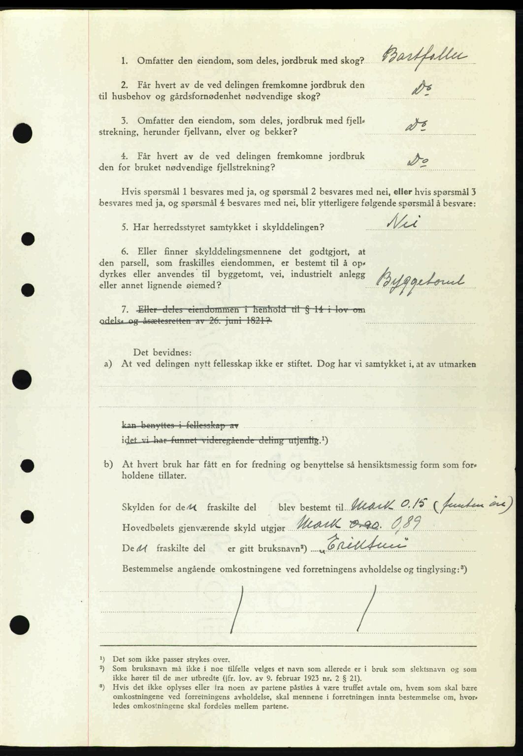 Tønsberg sorenskriveri, AV/SAKO-A-130/G/Ga/Gaa/L0012: Mortgage book no. A12, 1942-1943, Diary no: : 3245/1942