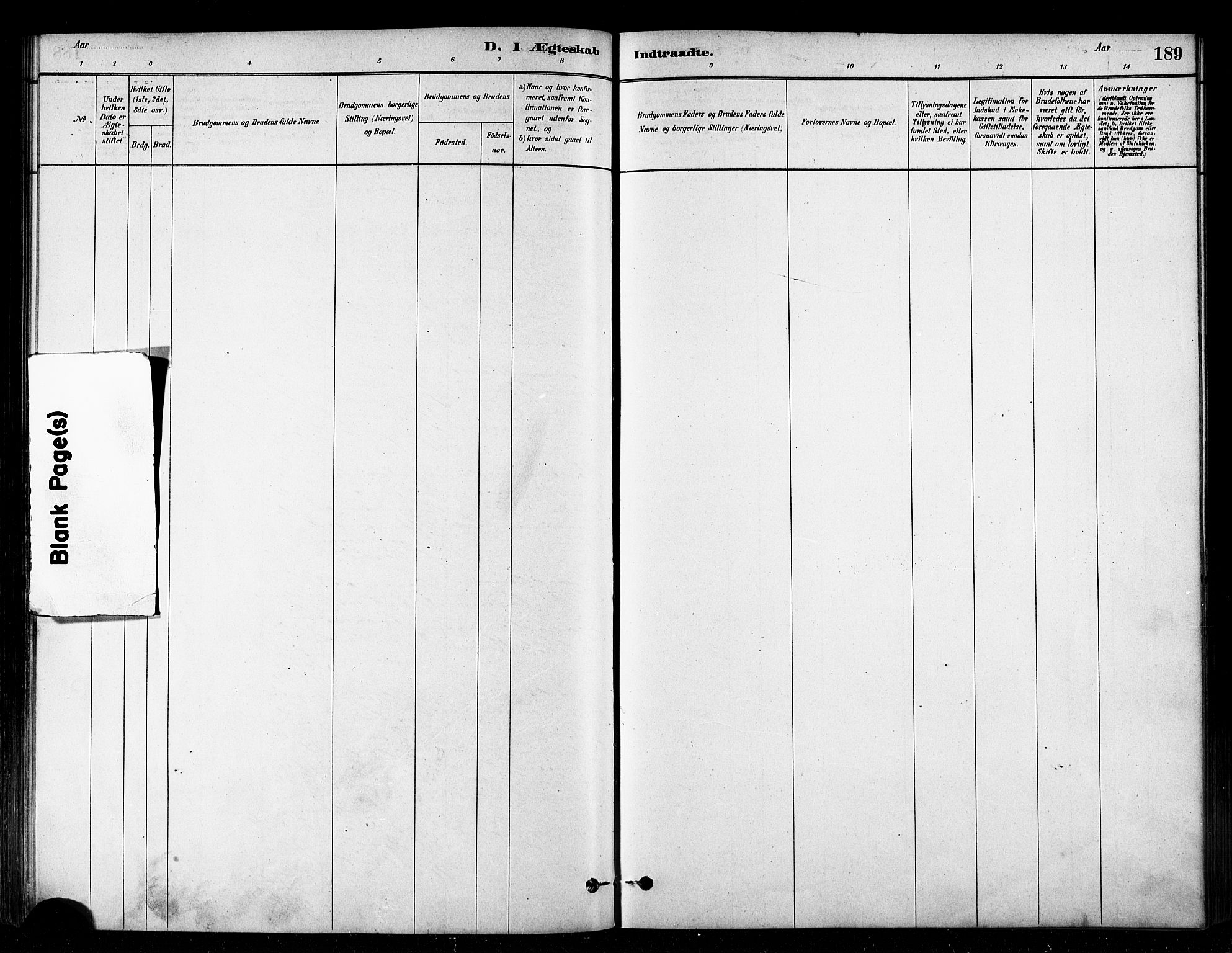 Vardø sokneprestkontor, AV/SATØ-S-1332/H/Ha/L0006kirke: Parish register (official) no. 6, 1879-1886, p. 189