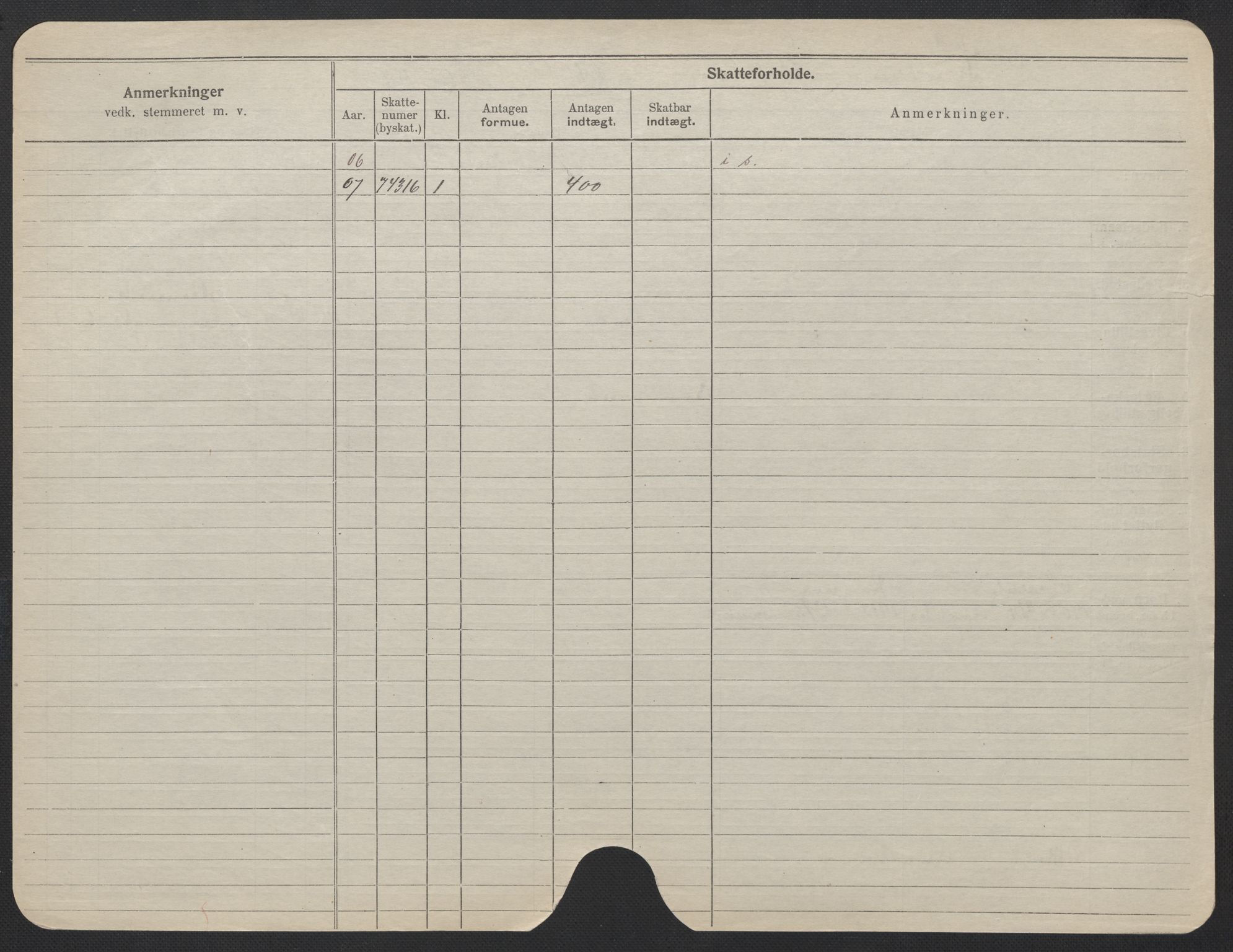 Oslo folkeregister, Registerkort, AV/SAO-A-11715/F/Fa/Fac/L0024: Kvinner, 1906-1914, p. 652b