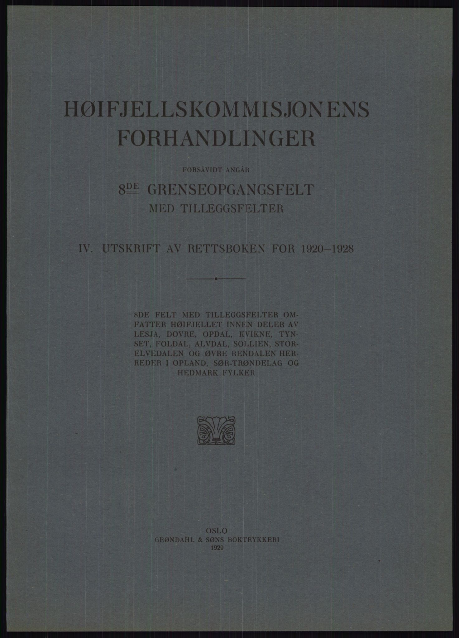 Høyfjellskommisjonen, AV/RA-S-1546/X/Xa/L0001: Nr. 1-33, 1909-1953, p. 3437