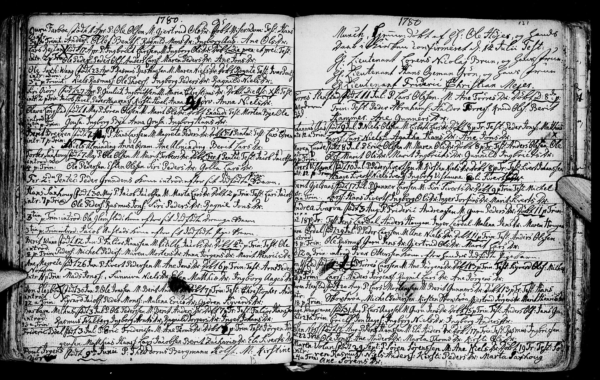 Ministerialprotokoller, klokkerbøker og fødselsregistre - Nord-Trøndelag, SAT/A-1458/730/L0273: Parish register (official) no. 730A02, 1762-1802, p. 131