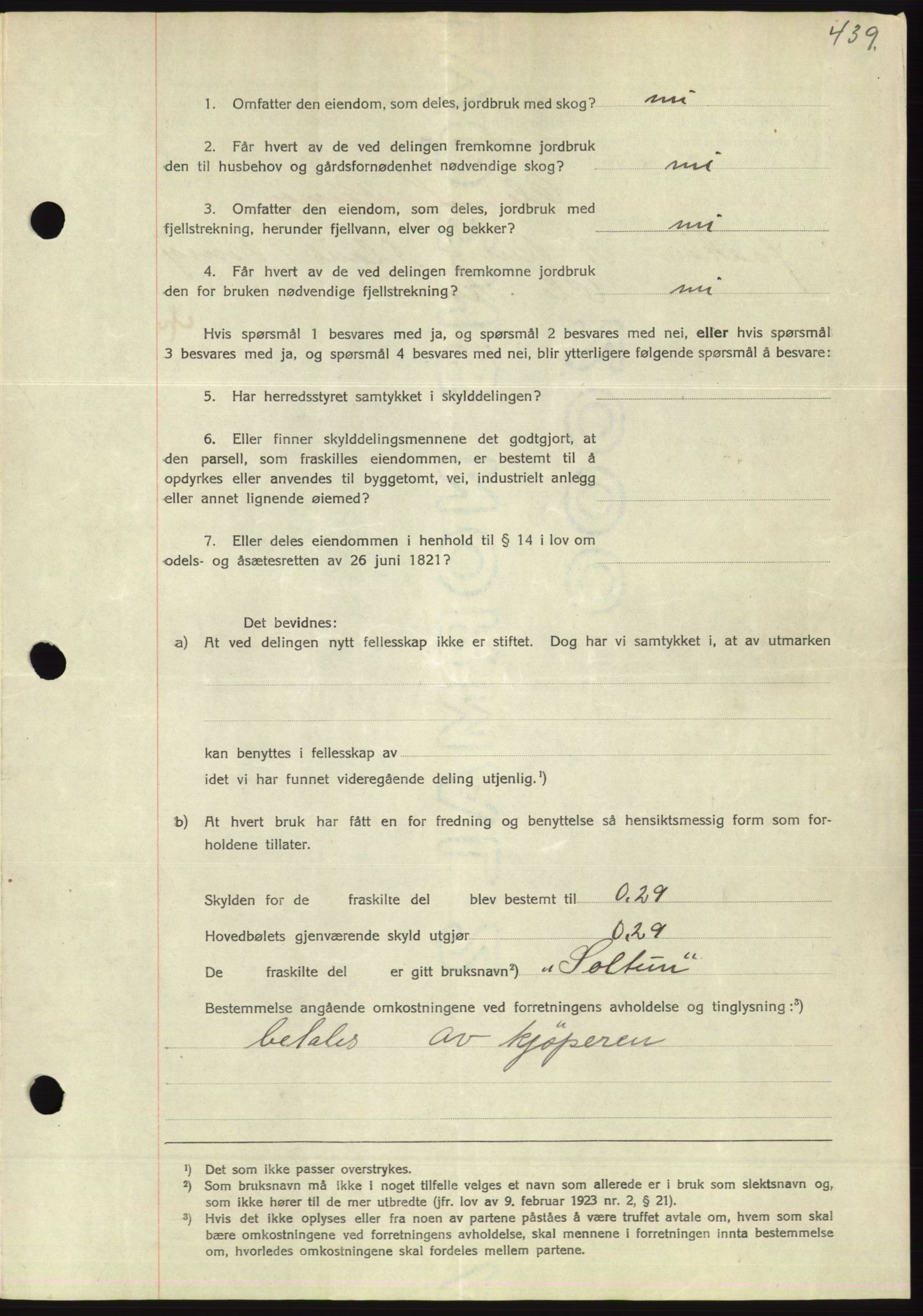 Søre Sunnmøre sorenskriveri, AV/SAT-A-4122/1/2/2C/L0061: Mortgage book no. 55, 1936-1936, Diary no: : 1504/1936