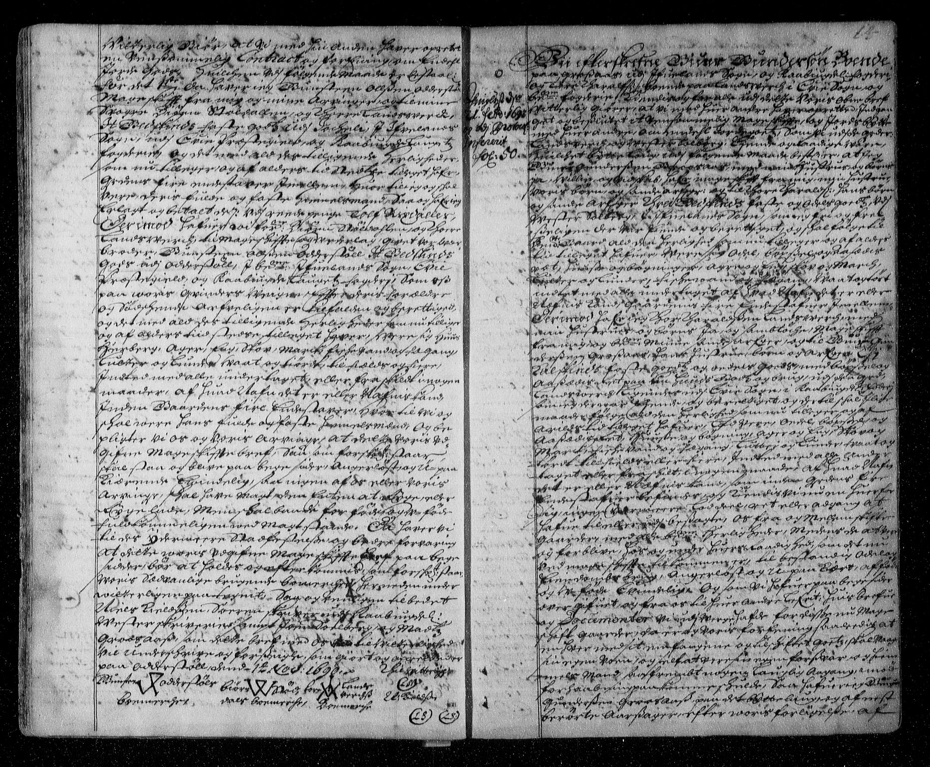 Setesdal sorenskriveri, SAK/1221-0011/G/Gb/L0001: Mortgage book no. 1A, 1692-1697, p. 14