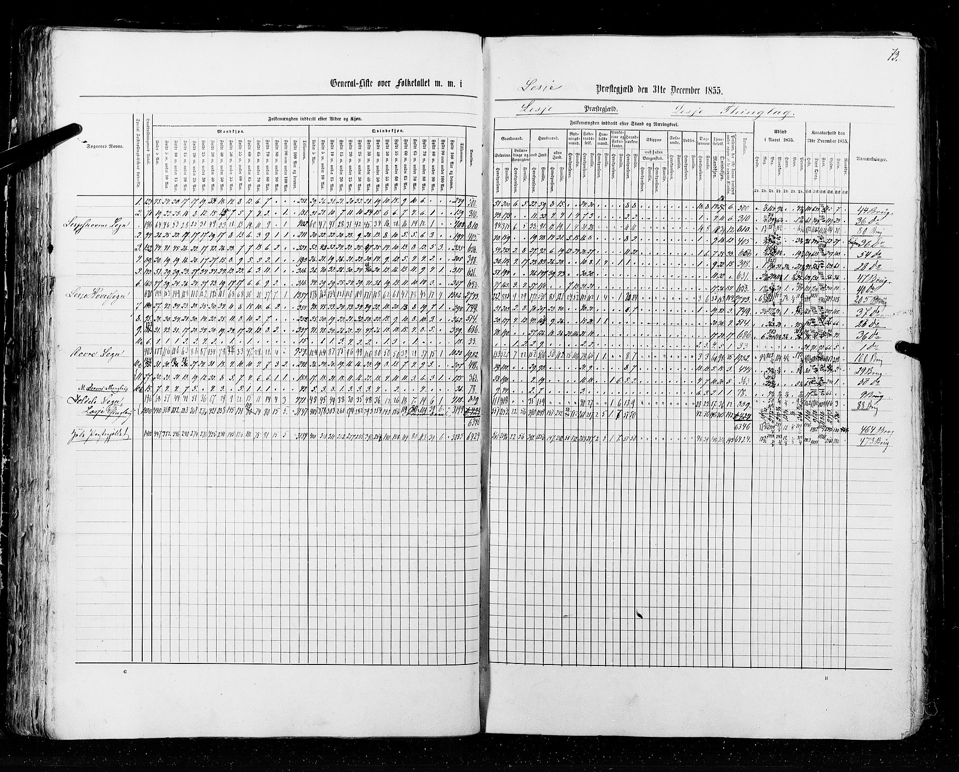 RA, Census 1855, vol. 2: Kristians amt, Buskerud amt og Jarlsberg og Larvik amt, 1855, p. 73