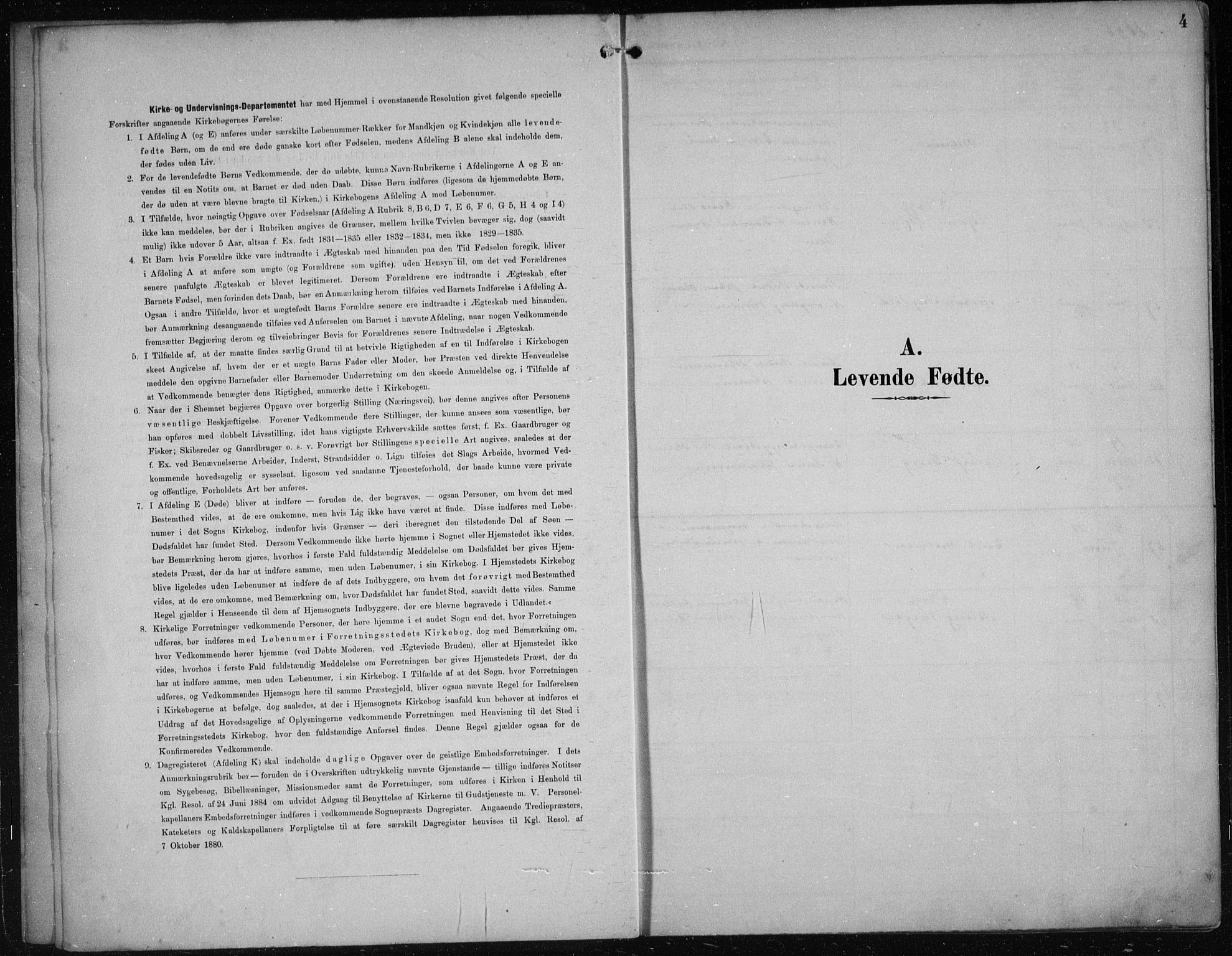 Korskirken sokneprestembete, SAB/A-76101/H/Hab: Parish register (copy) no. B 10, 1896-1905, p. 4