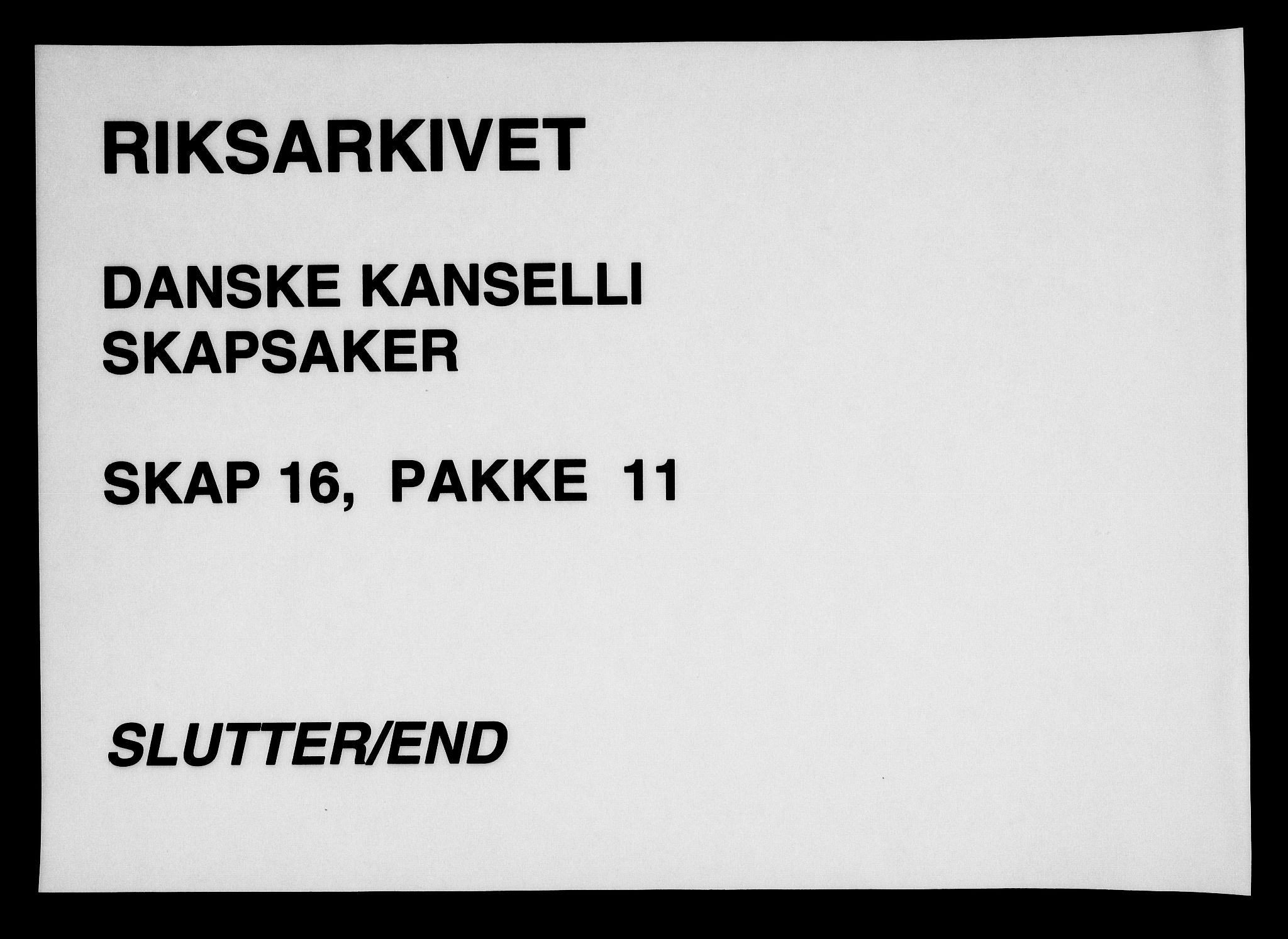 Danske Kanselli, Skapsaker, RA/EA-4061/F/L0104: Skap 16, pakke 11-12, 1792-1801, p. 286
