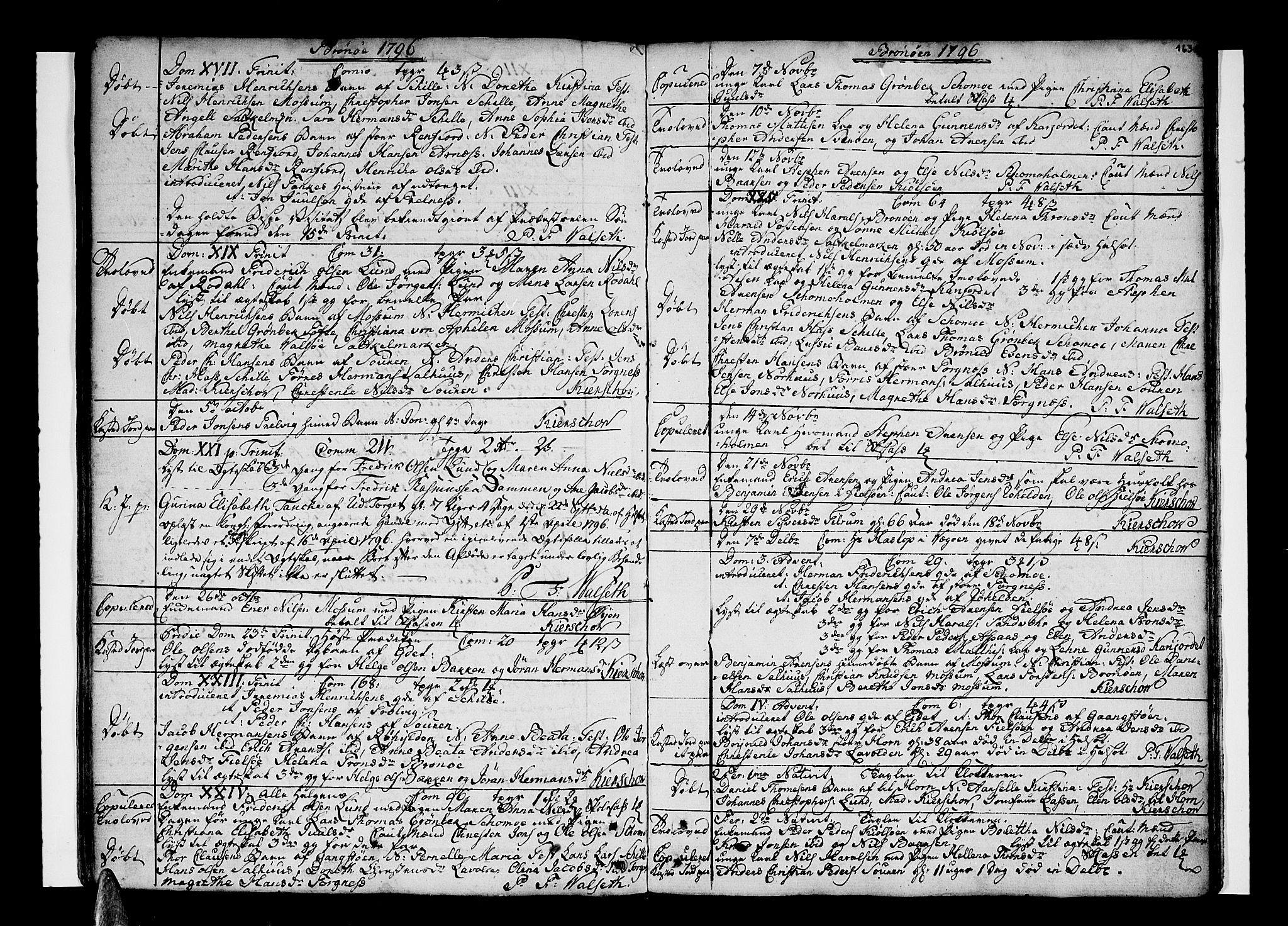 Ministerialprotokoller, klokkerbøker og fødselsregistre - Nordland, SAT/A-1459/813/L0195: Parish register (official) no. 813A05, 1752-1803, p. 163