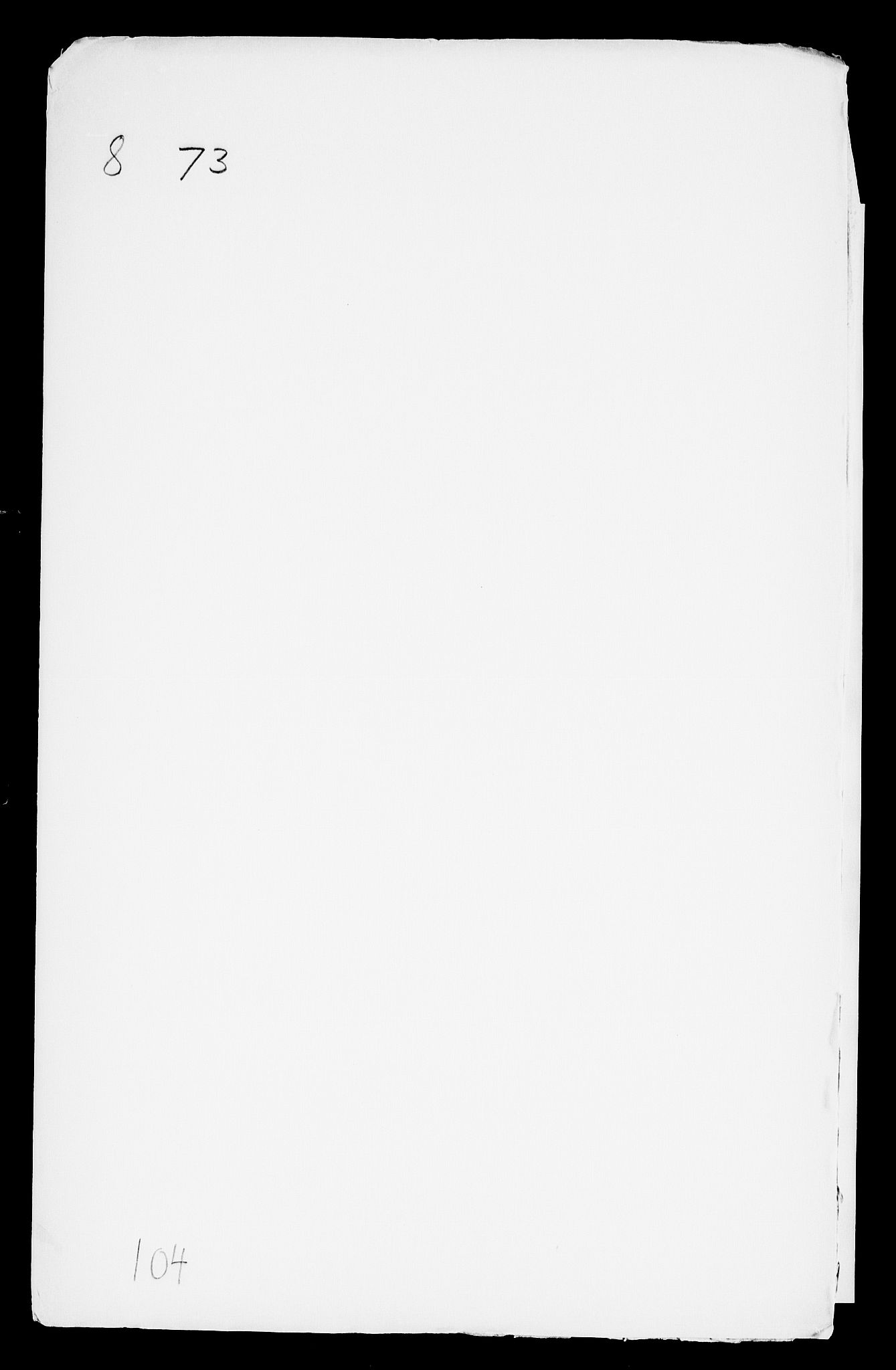 Danske Kanselli, Skapsaker, AV/RA-EA-4061/F/L0003: Skap 8, pakke 73-95, 1616-1691, p. 2