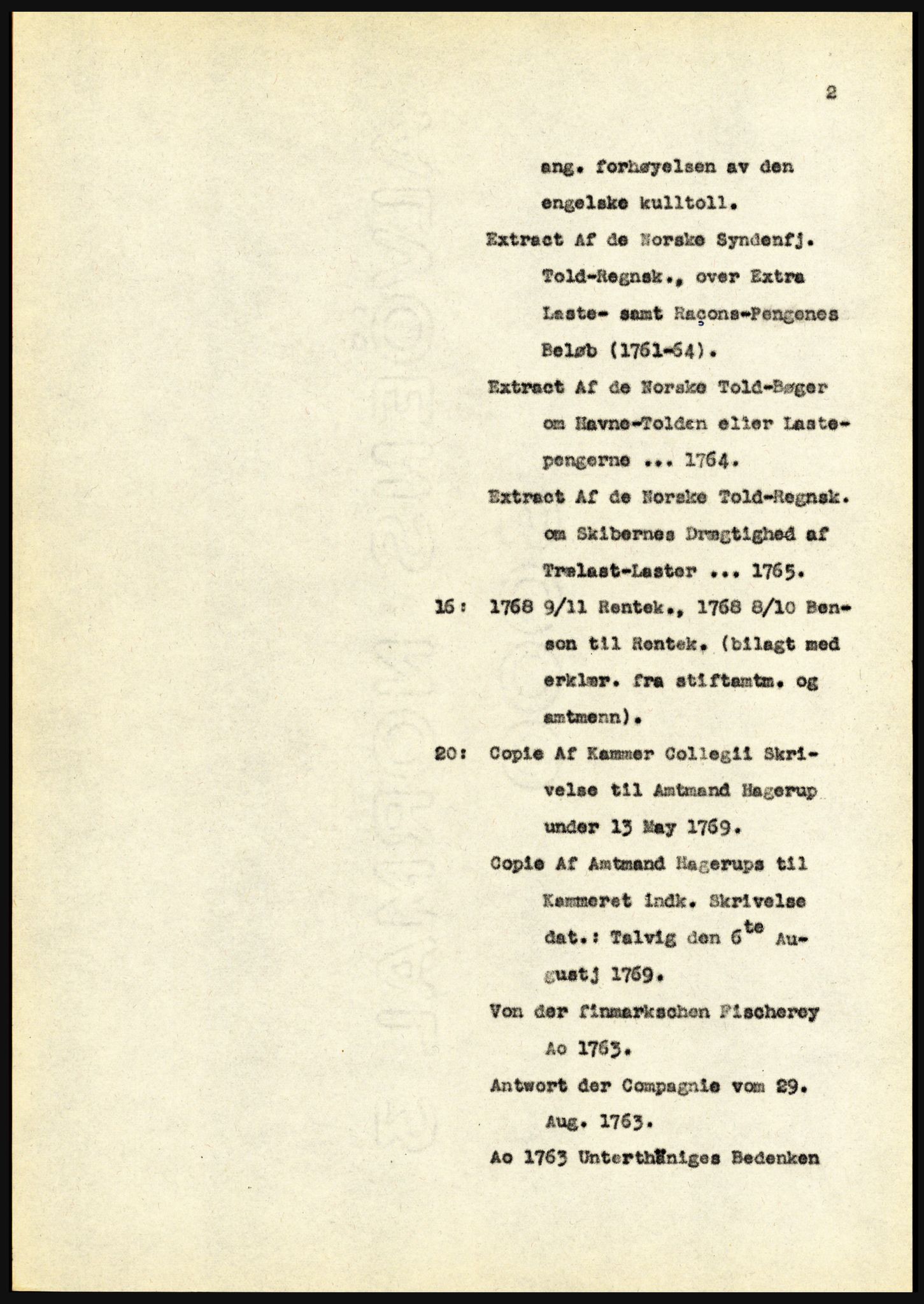 Riksarkivet, Seksjon for eldre arkiv og spesialsamlinger, AV/RA-EA-6797/H/Ha, 1953, p. 2