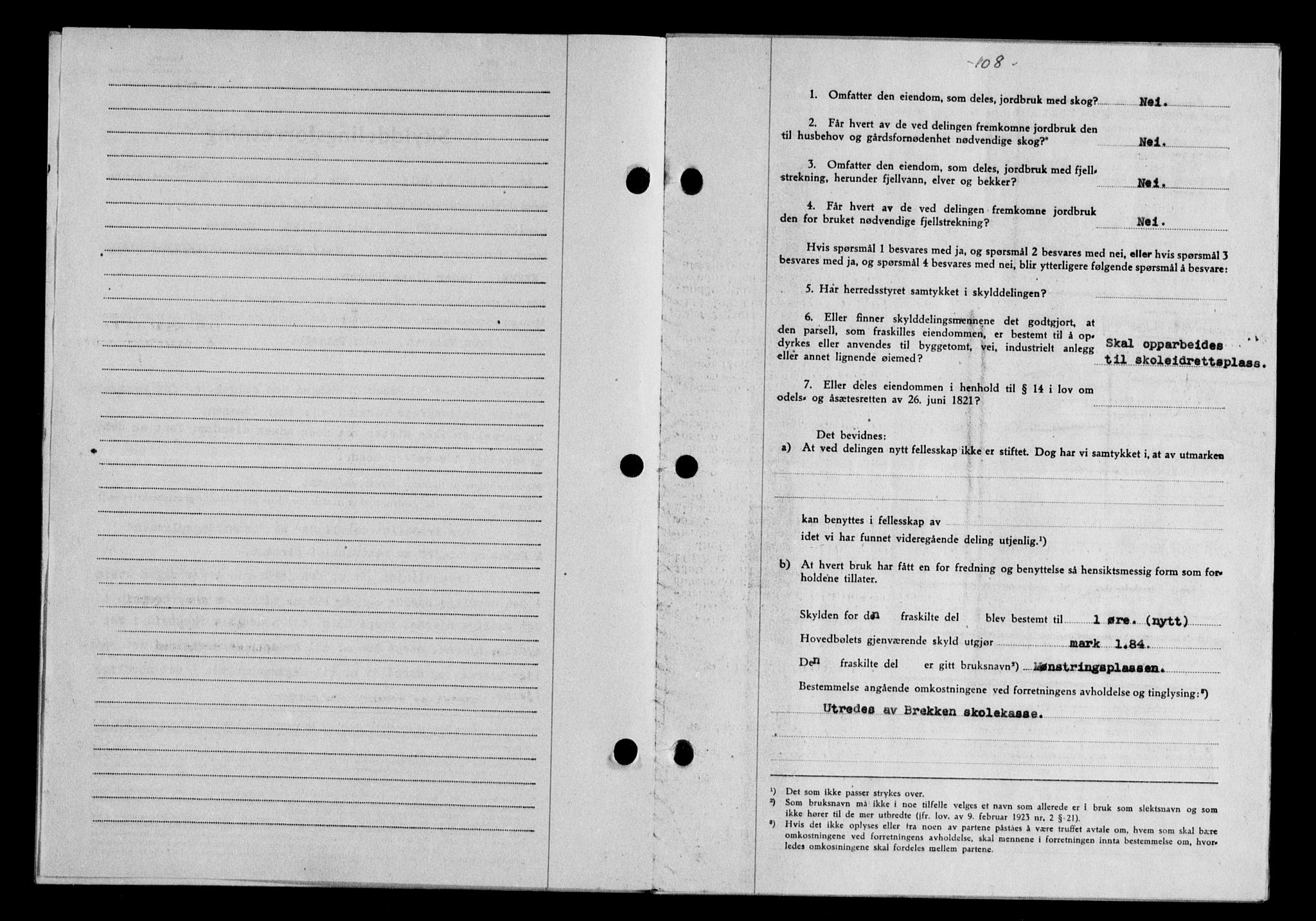 Gauldal sorenskriveri, SAT/A-0014/1/2/2C/L0058: Mortgage book no. 63, 1944-1945, Diary no: : 817/1944